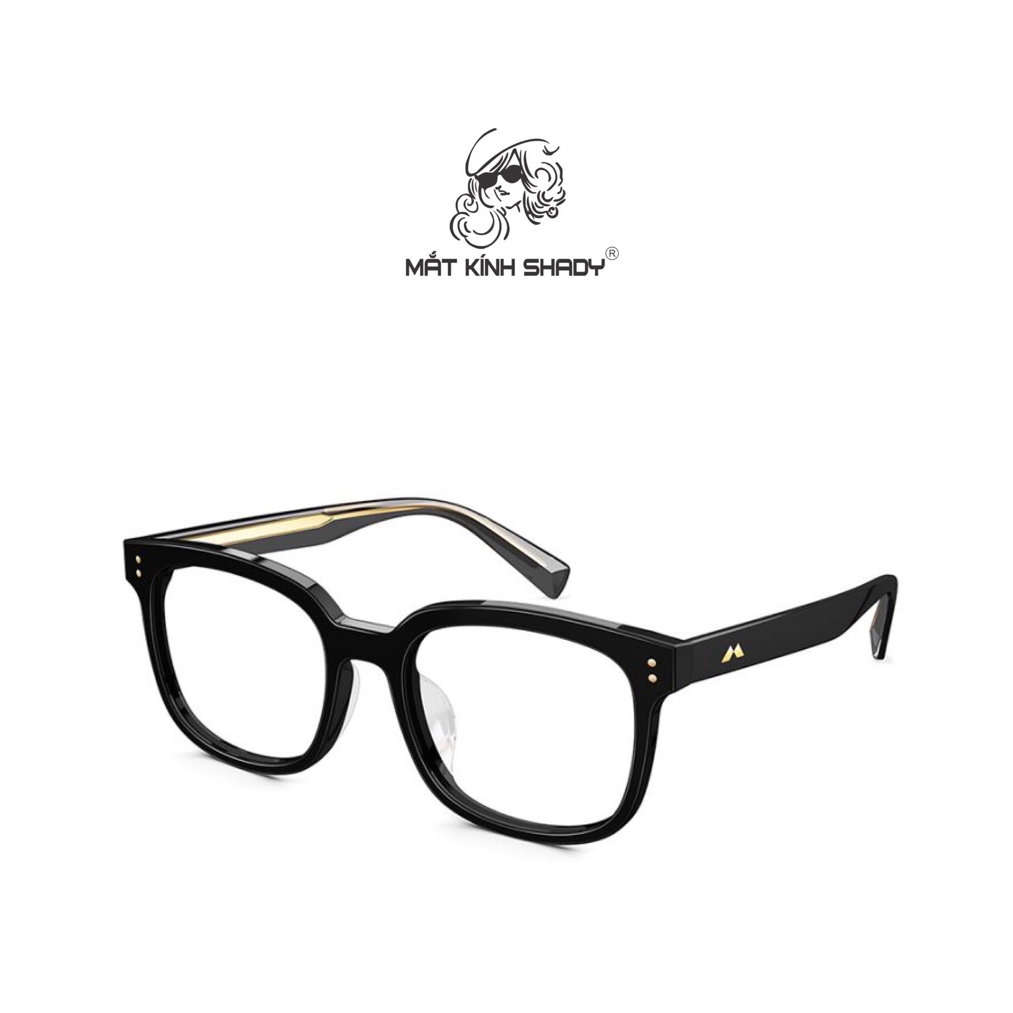 Gọng Kính Cận Chính Hãng Molsion Unisex 2020, Chất Nhựa Acetate Nguyên Khối - MJ3016