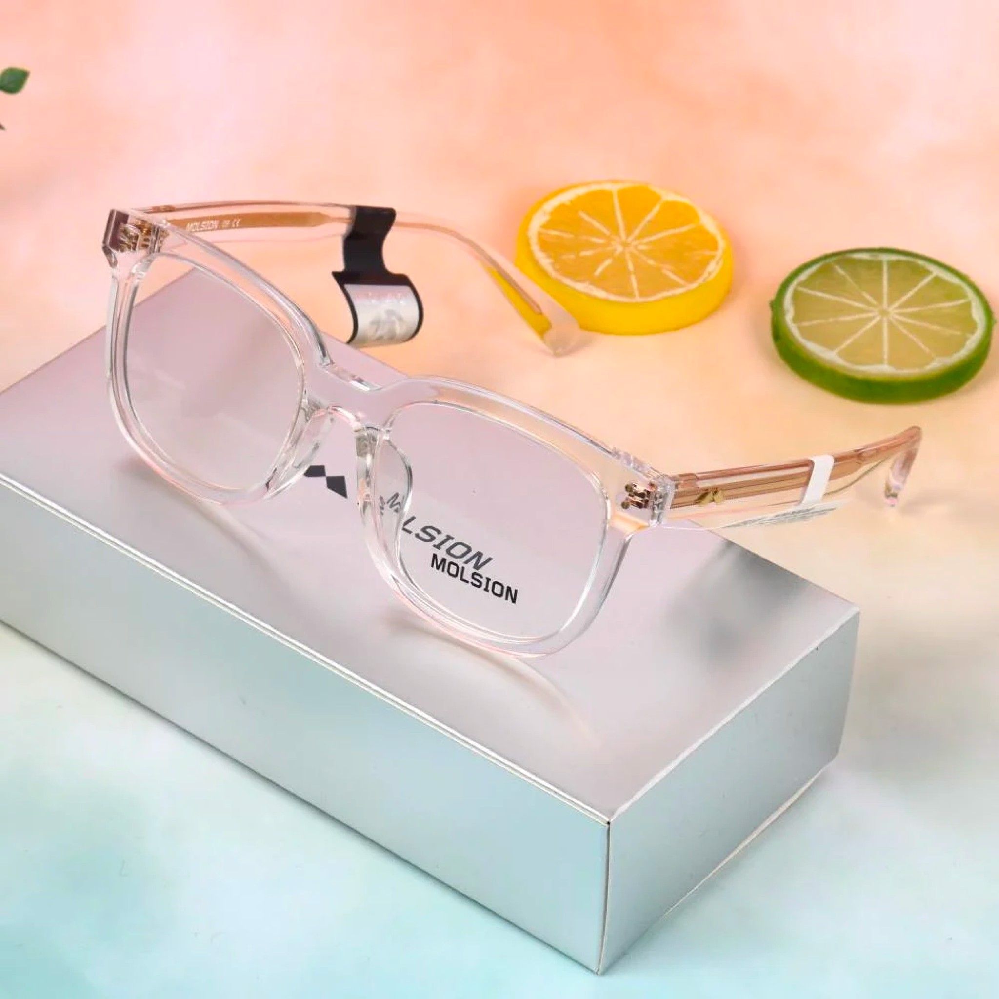 Gọng Kính Cận Chính Hãng Molsion Unisex 2020, Chất Nhựa Acetate Nguyên Khối - MJ3016