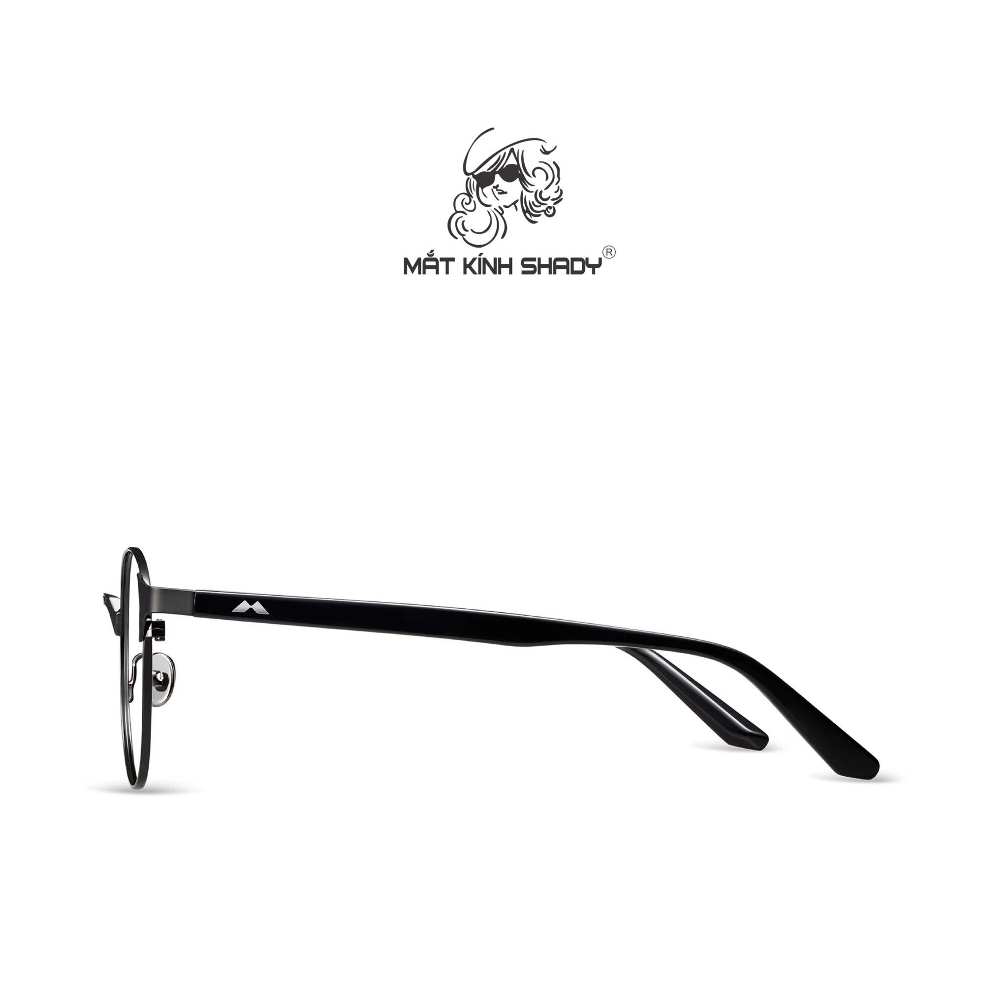 Gọng Kính Cận Chính Hãng Molsion Unisex, Hợp Kim Cao Cấp - MJ7011