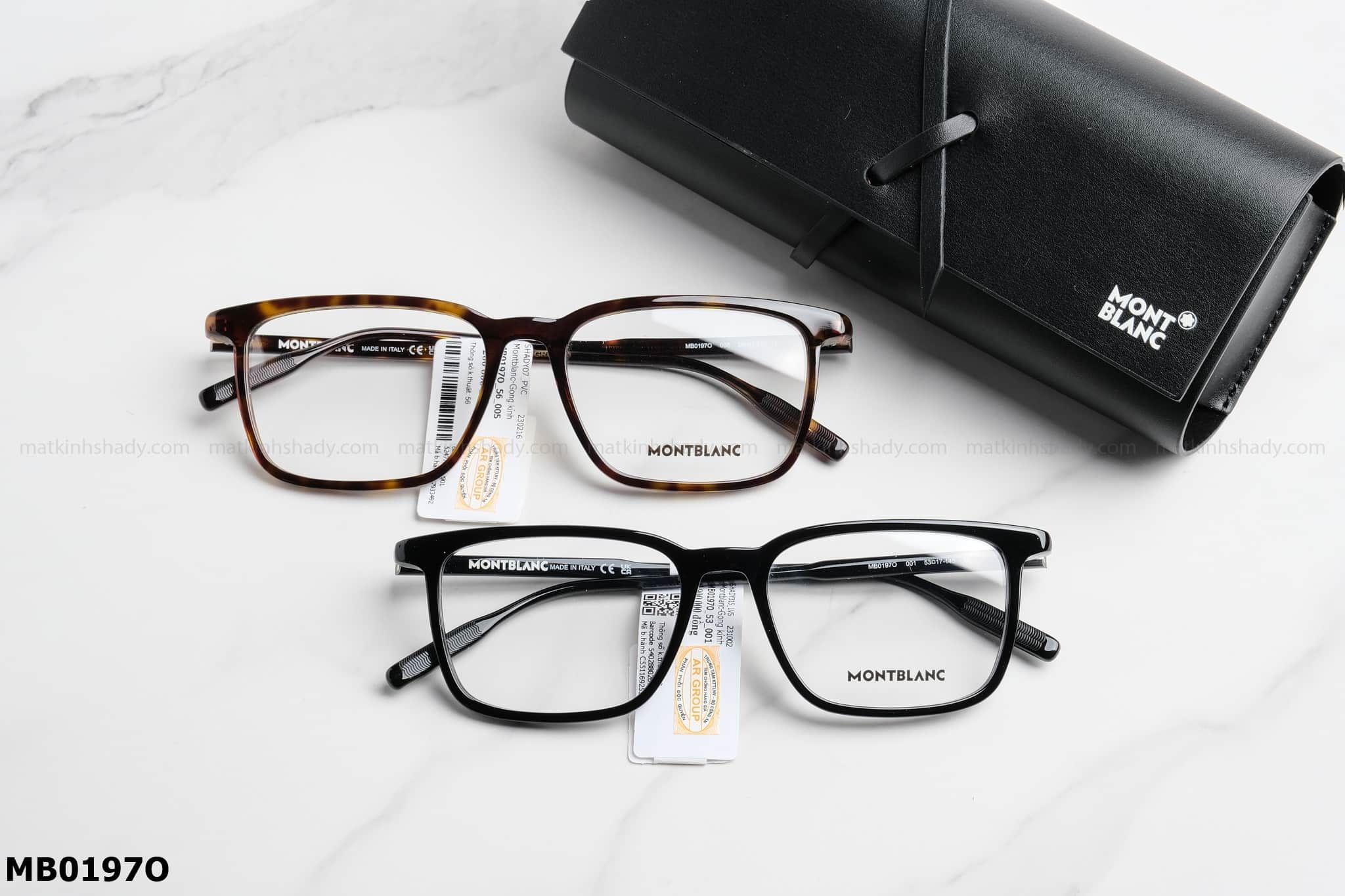  Montblanc Eyewear - Glasses - MB0197O 