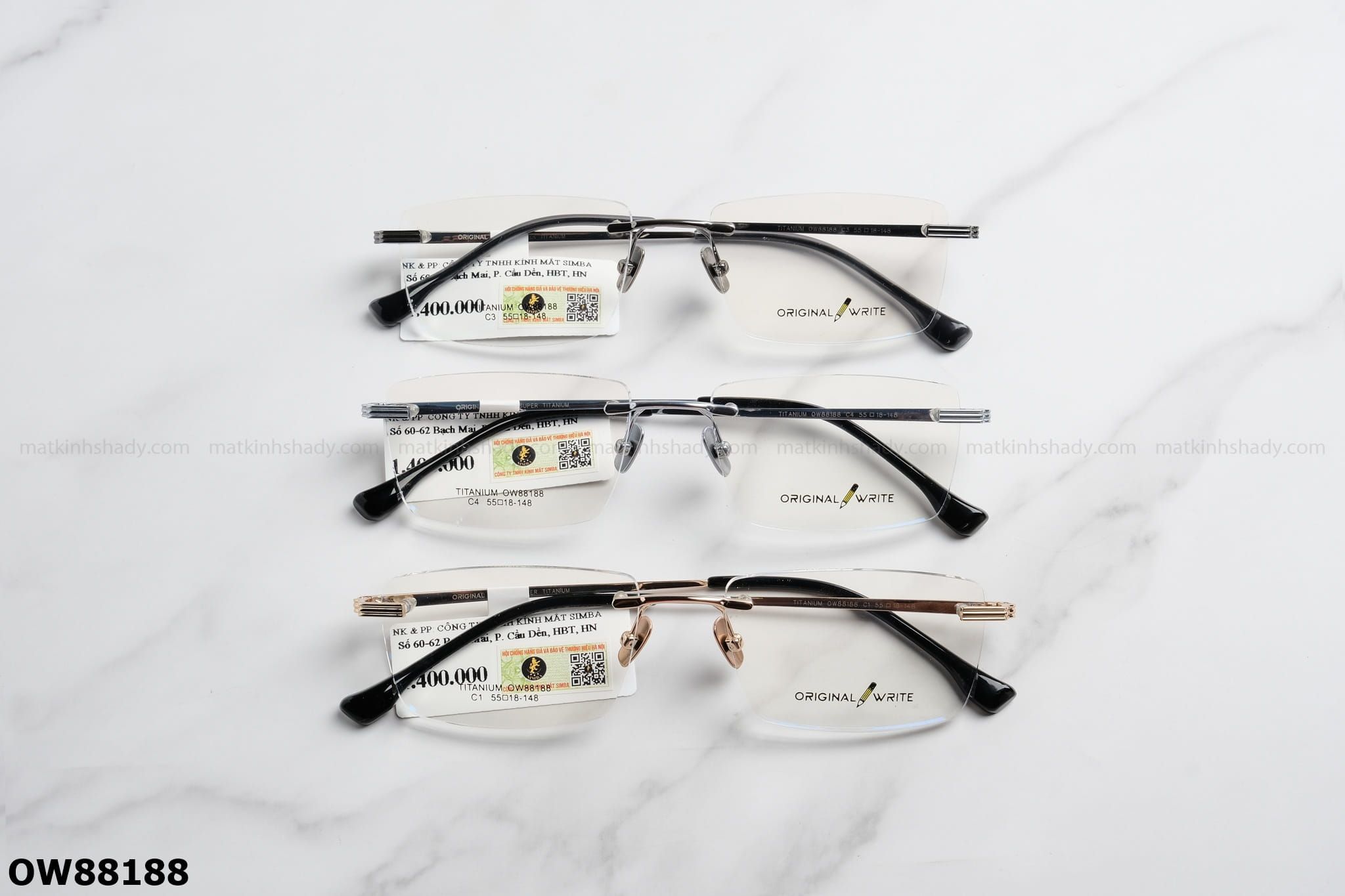  Original Write Eyewear - Glasses - OW88188 