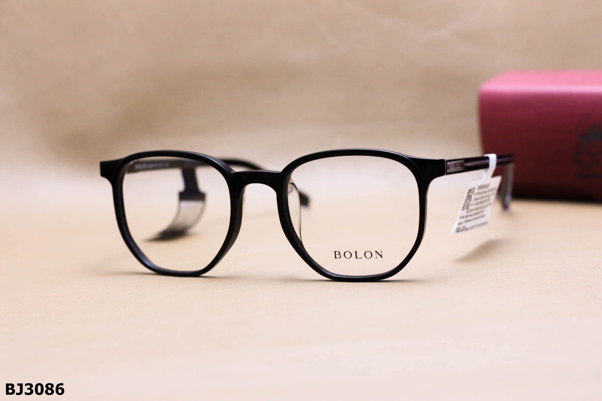 Gọng Kính Cận Chính Hãng Bolon Thời Trang Unisex, Chất Nhựa Acetate Nguyên Khối - BJ3086