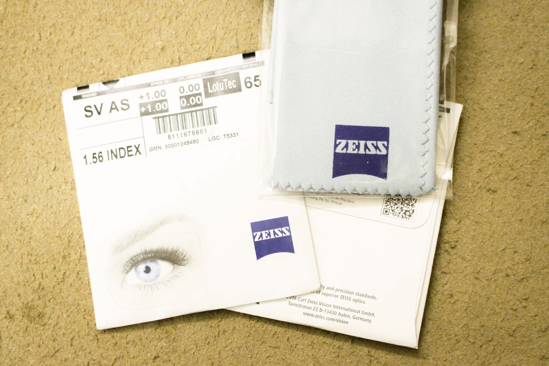 Zeiss Đức - 1.56 Clarity AS LT