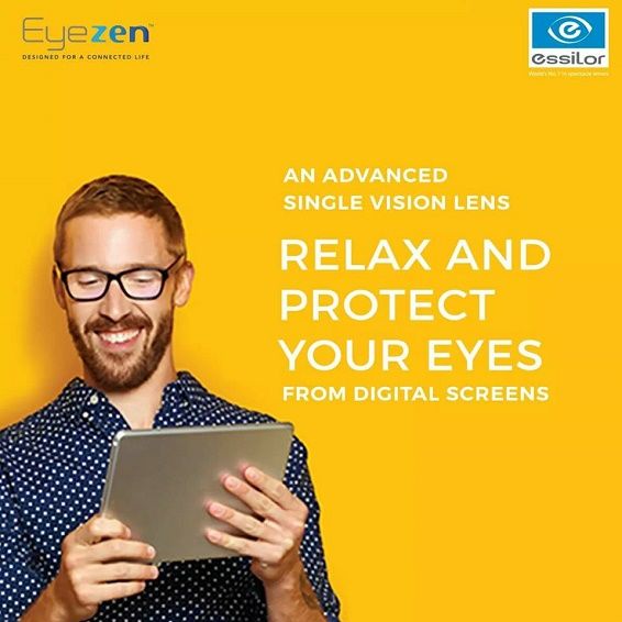 Tròng kính Essilor Eyezen Crizal 1.56 Plus/Pro/Max