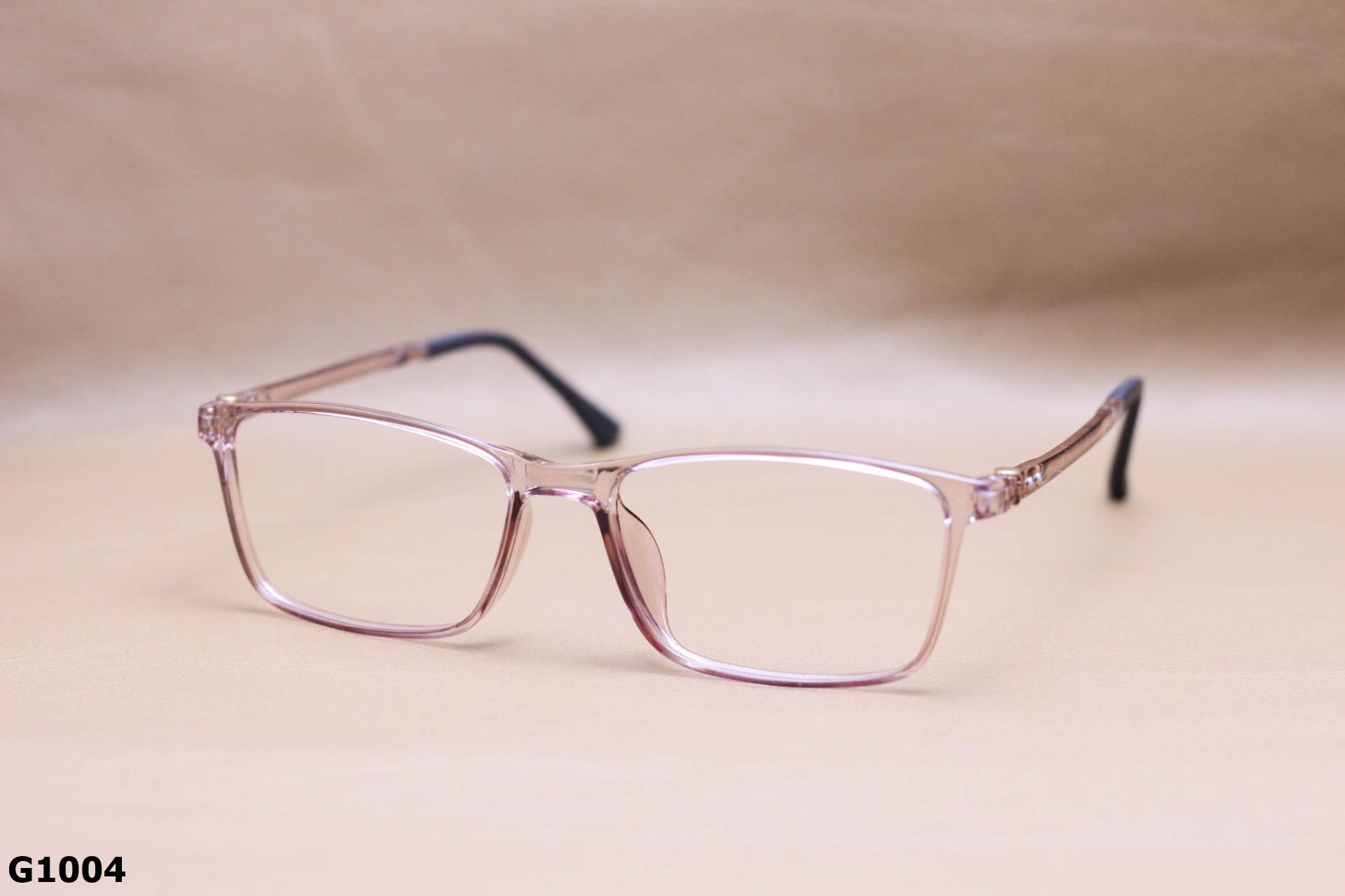 Gọng Kính Cận Nhựa Dẻo, Dáng Vuông Unisex - G1004