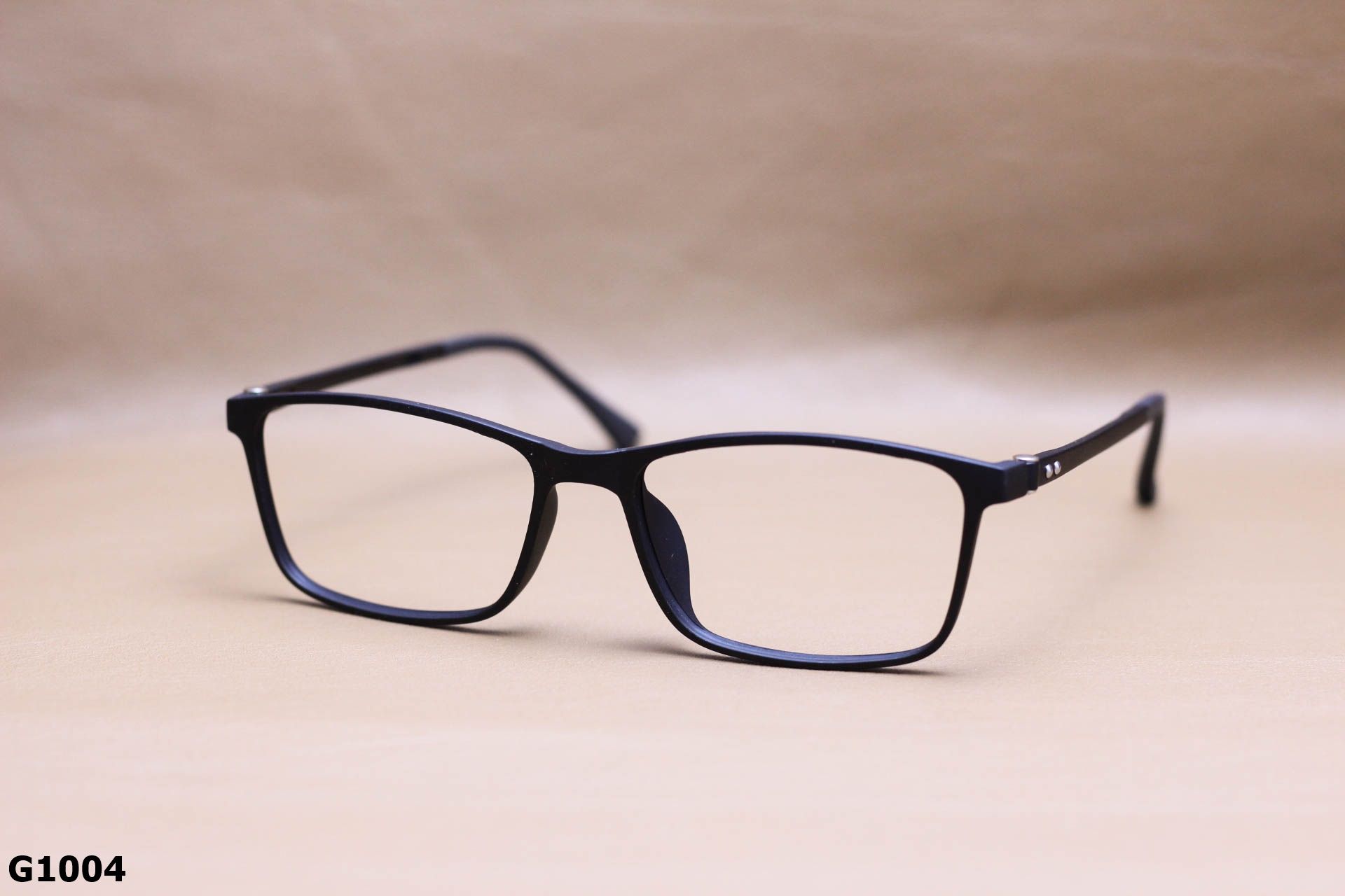 Gọng Kính Cận Nhựa Dẻo, Dáng Vuông Unisex - G1004