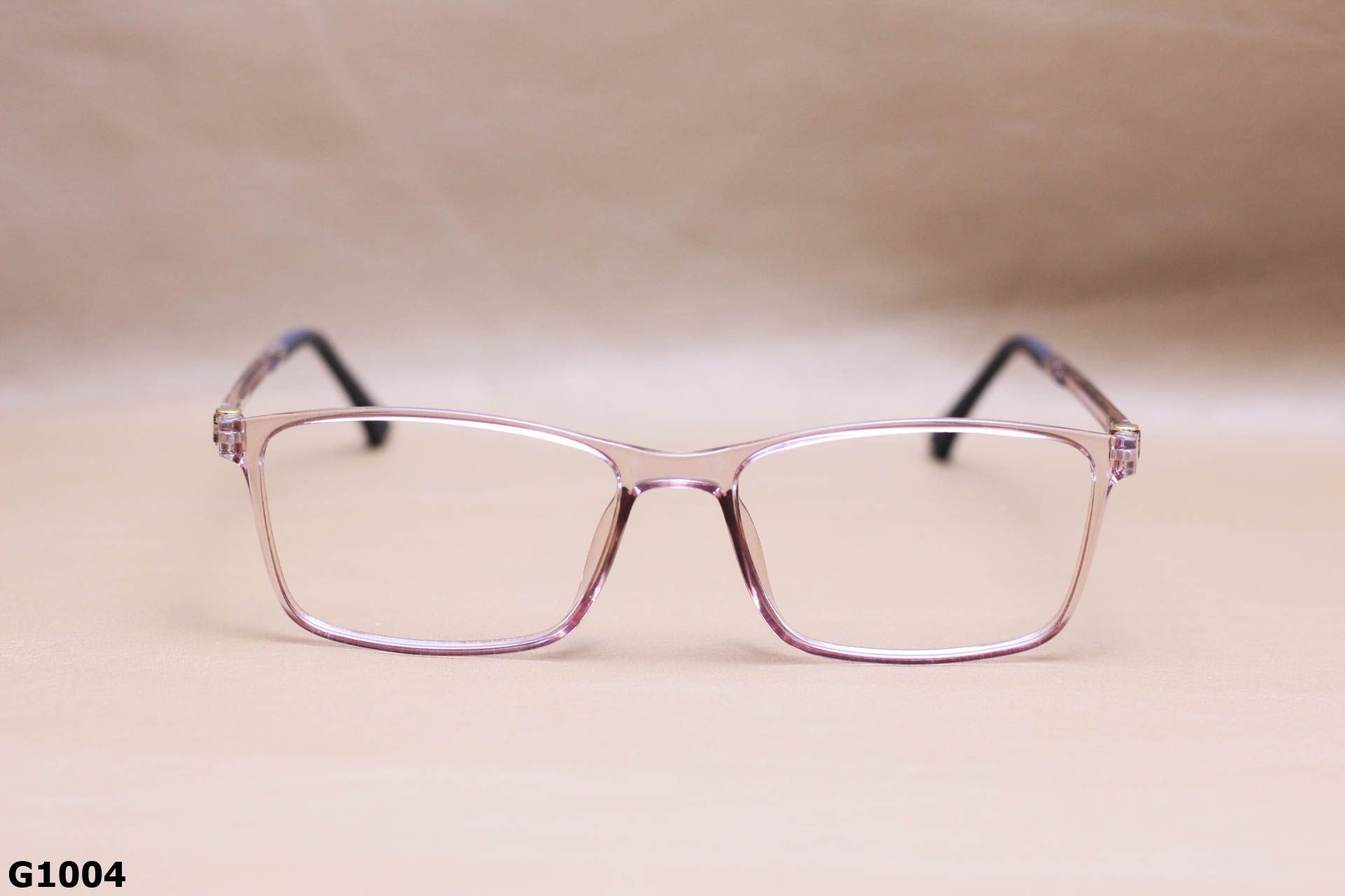 Gọng Kính Cận Nhựa Dẻo, Dáng Vuông Unisex - G1004