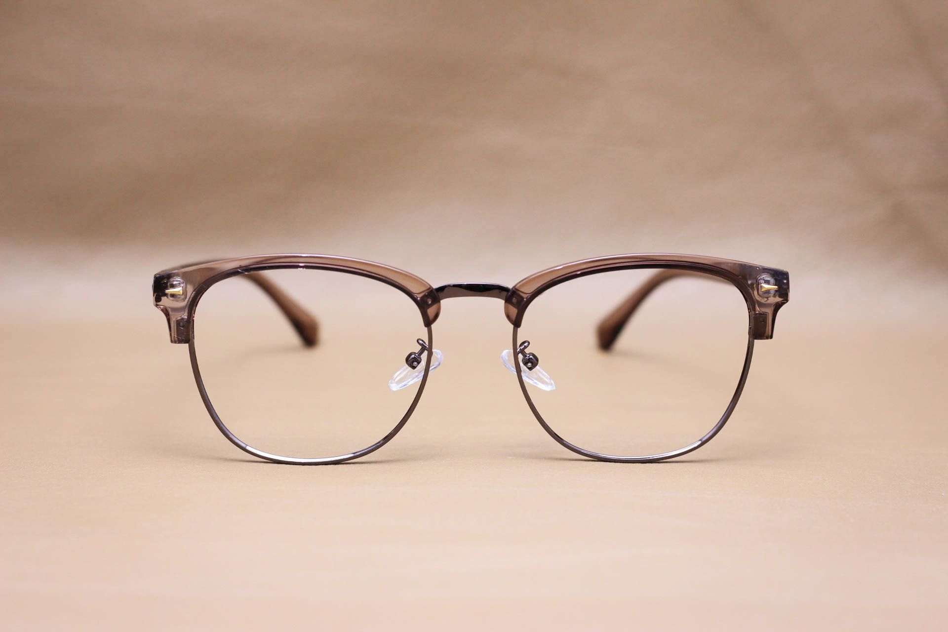 Gọng Kính Cận Thời Trang Clubmaster Unisex - G1015