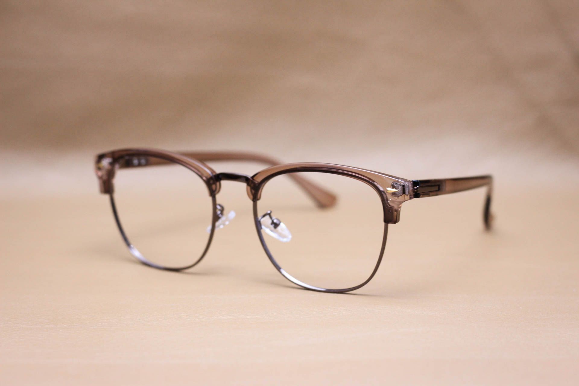 Gọng Kính Cận Thời Trang Clubmaster Unisex - G1015