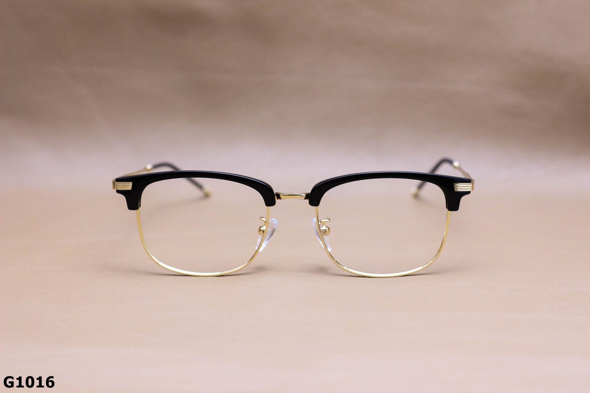 Gọng Kính Cận Nhựa, Hợp Kim Nửa Gọng Unisex - G1016