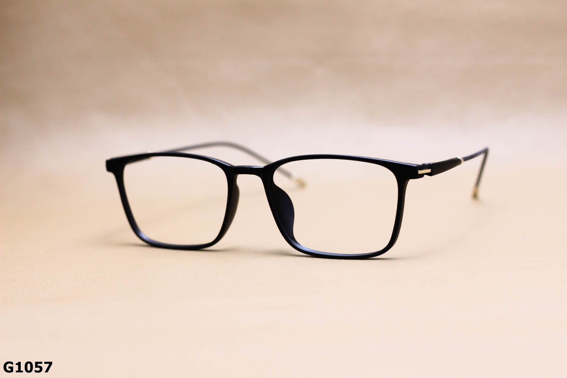 Gọng Kính Cận Vuông Thanh Mảnh Unisex Nhựa Dẻo TR90 - G1057