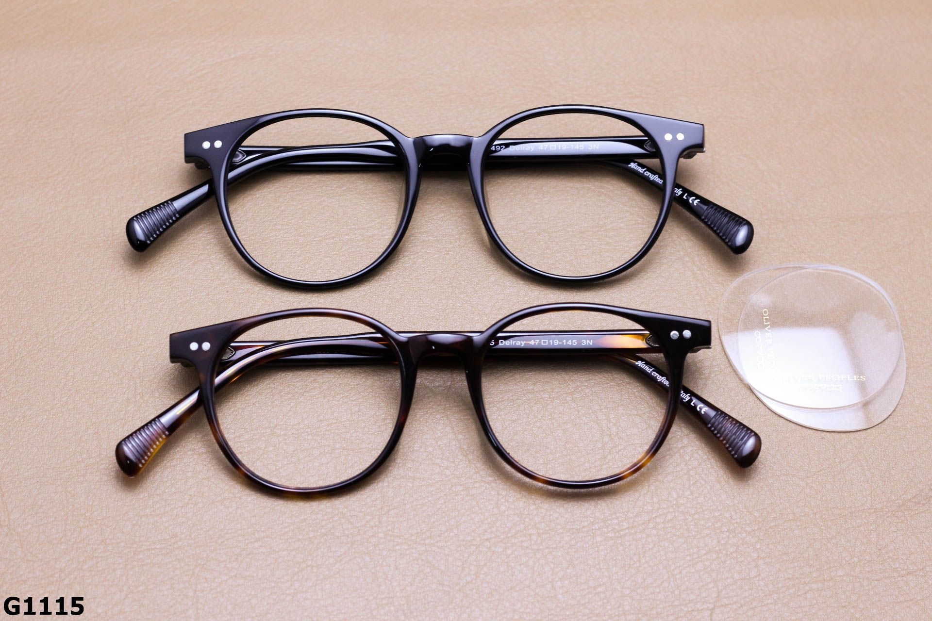 Gọng Kính Cận Oliver Peoples Nhựa Acetate Nguyên Khối Unisex - G1115