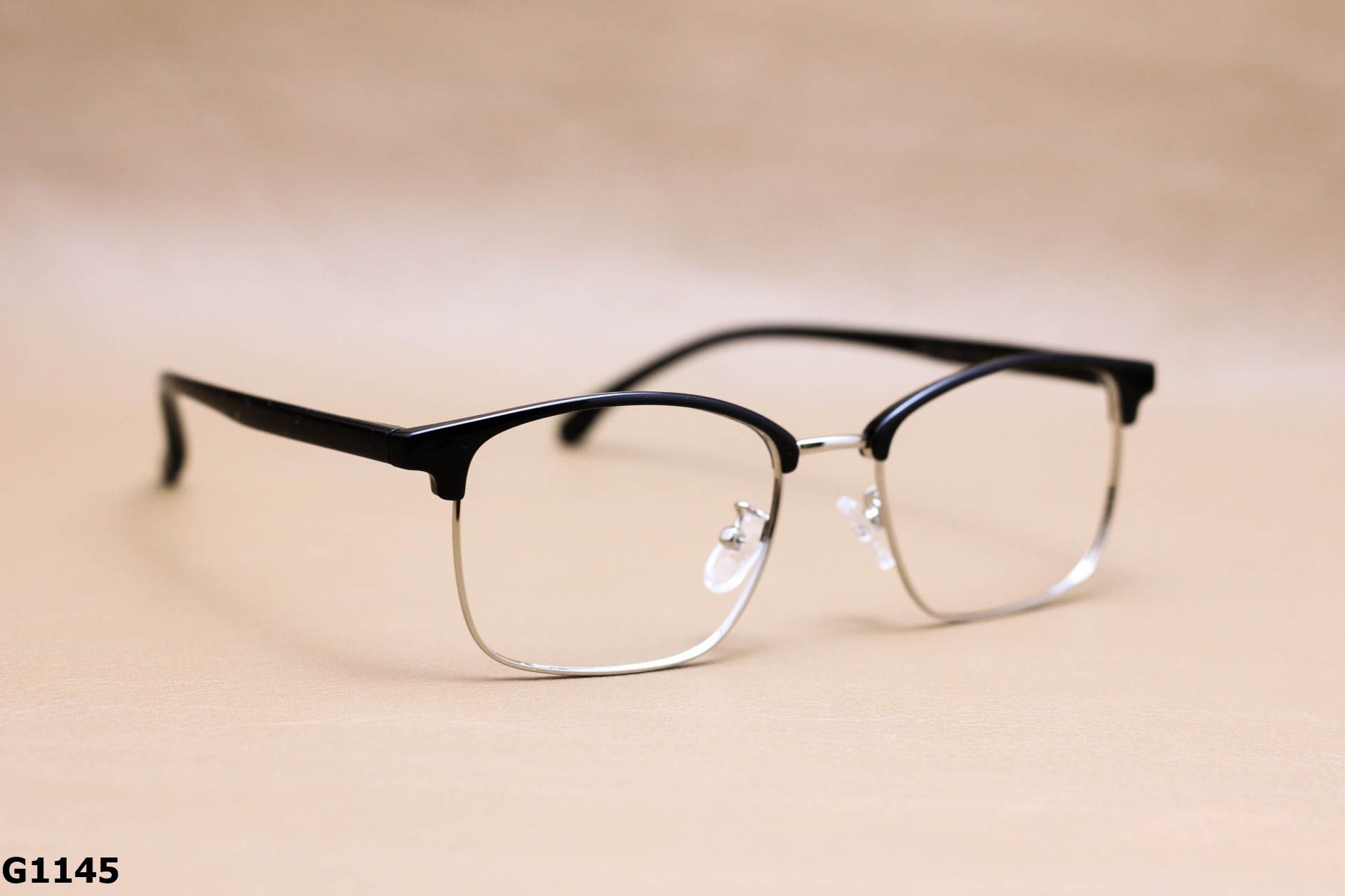Gọng Kính Cận Thời Trang Nửa Gọng Unisex - G1145