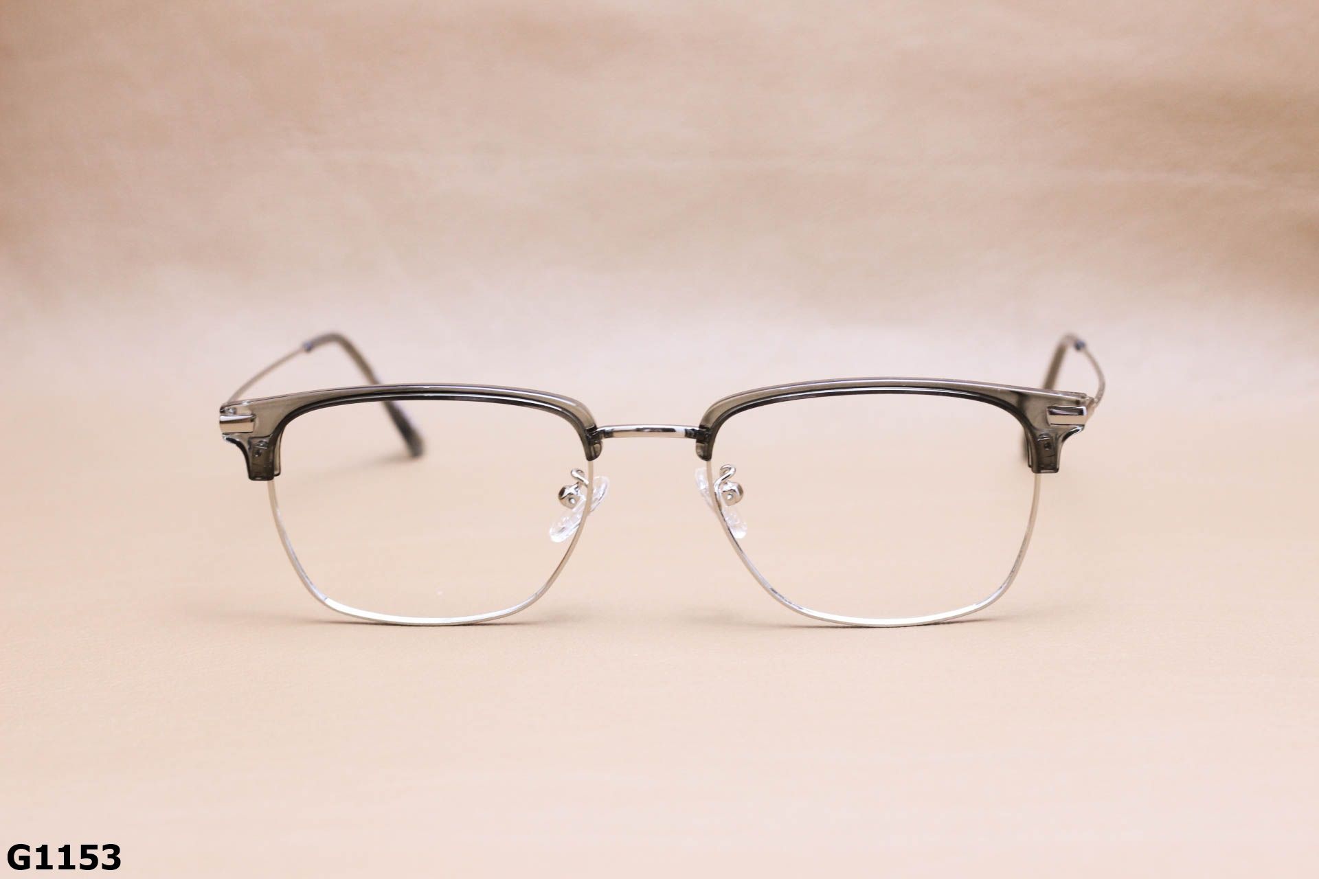 Gọng Kính Cận Hợp Kim Nửa Gọng Thời Trang Unisex - G1153