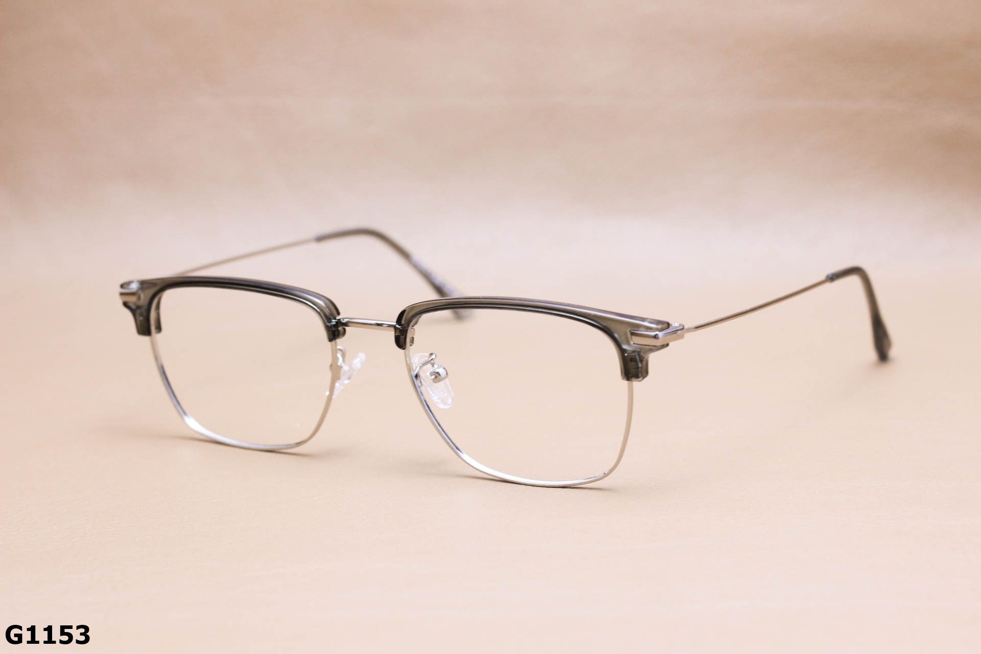 Gọng Kính Cận Hợp Kim Nửa Gọng Thời Trang Unisex - G1153