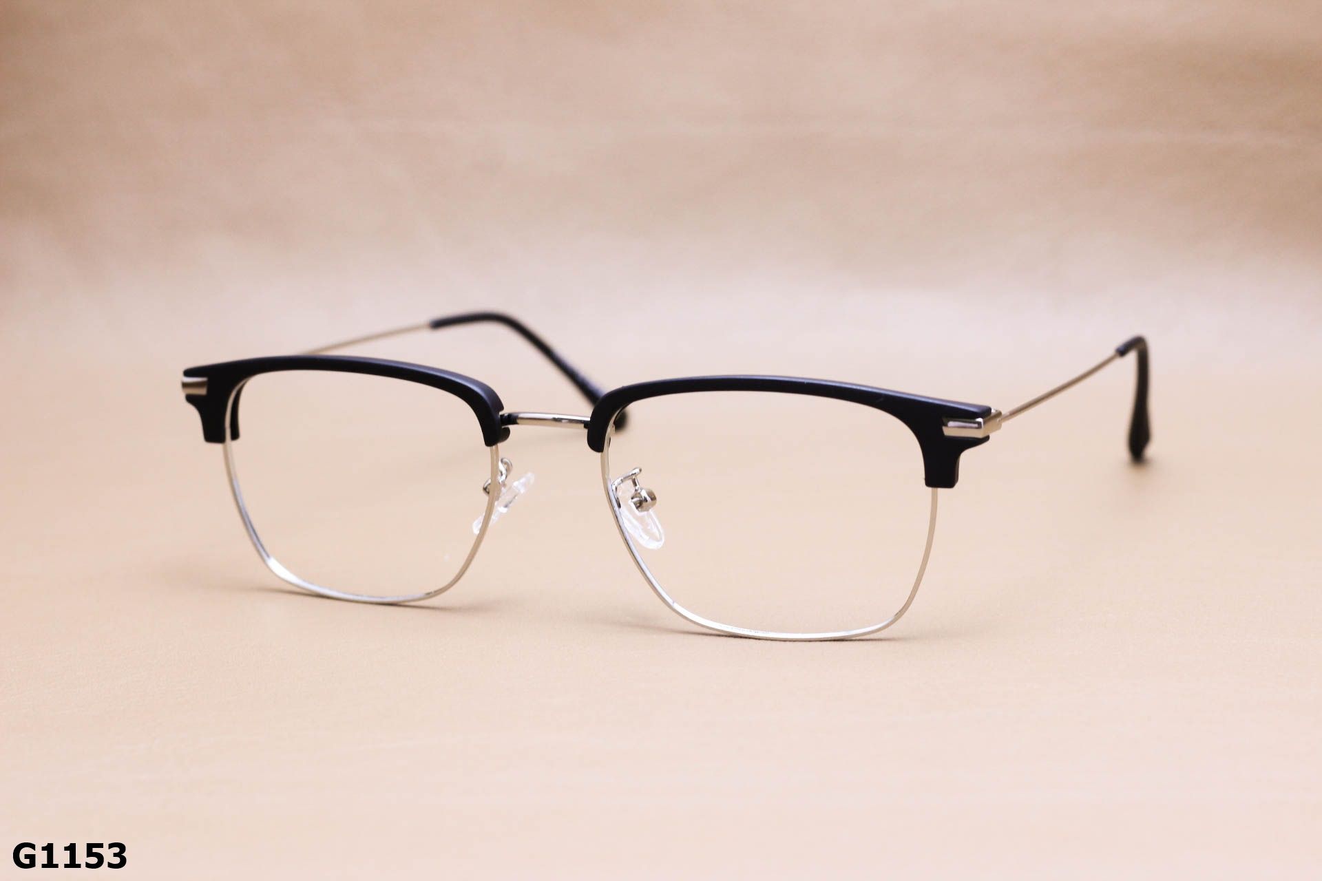 Gọng Kính Cận Hợp Kim Nửa Gọng Thời Trang Unisex - G1153