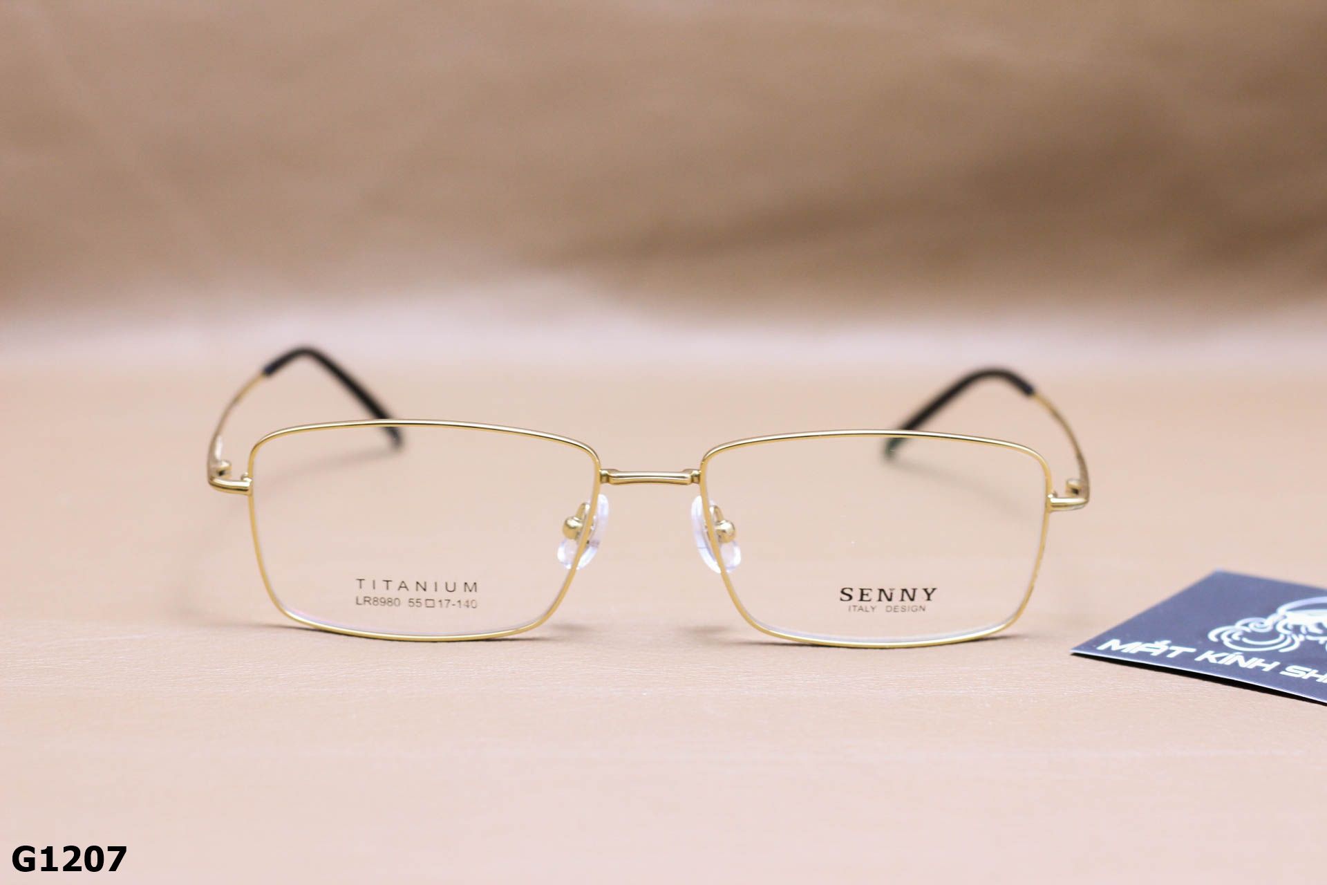 Gọng Kính Cận Titanium Dáng Vuông Thời Trang Unisex - G1207