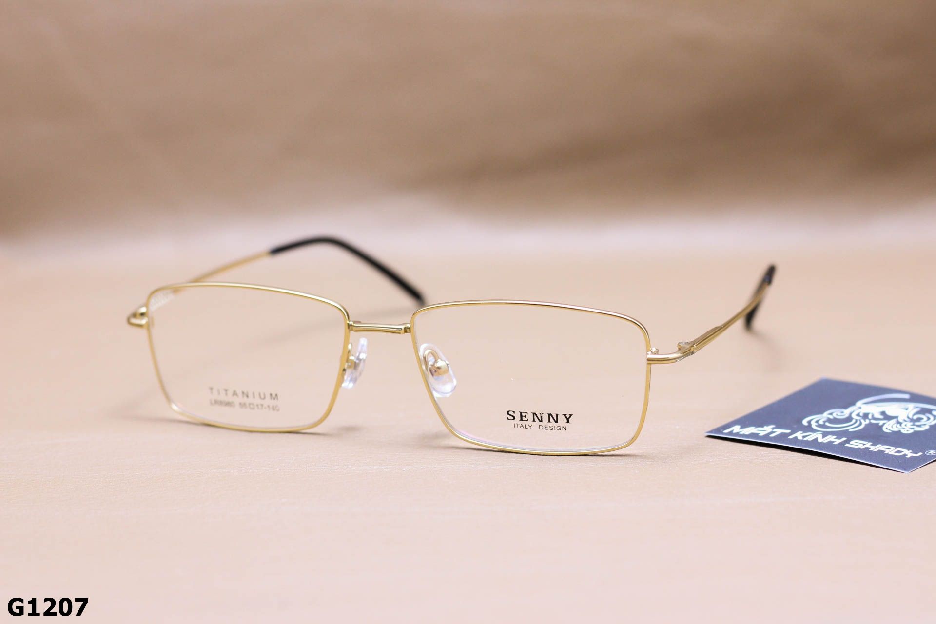 Gọng Kính Cận Titanium Dáng Vuông Thời Trang Unisex - G1207