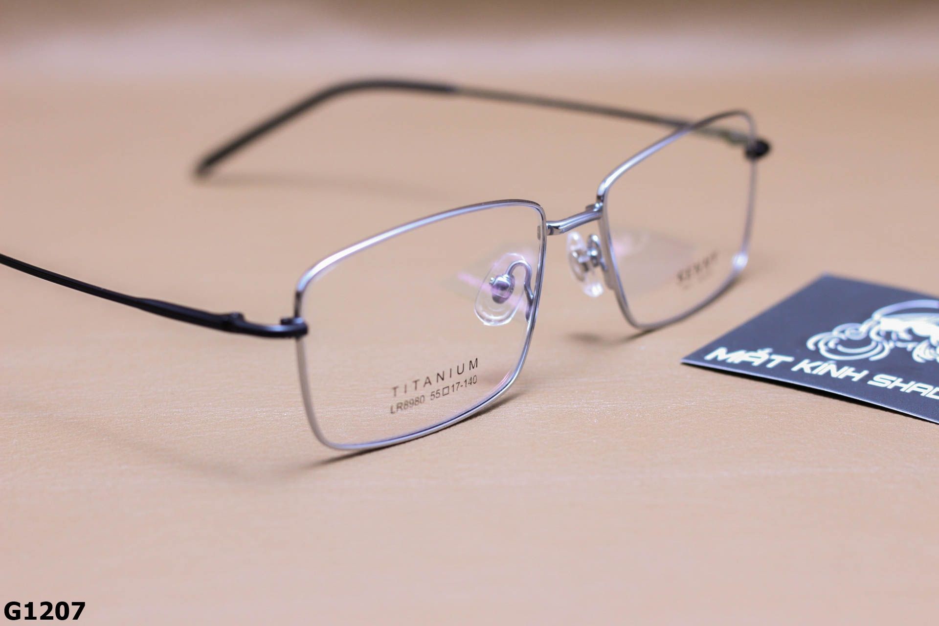 Gọng Kính Cận Titanium Dáng Vuông Thời Trang Unisex - G1207