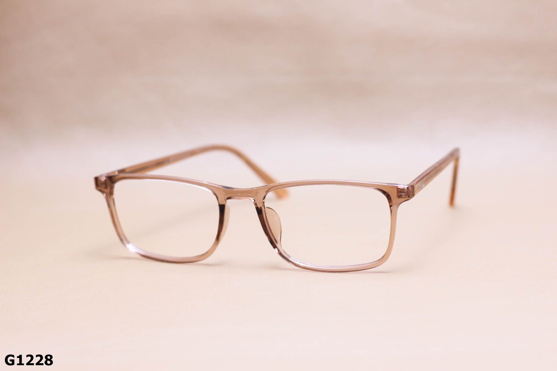 Gọng Kính Cận Nhựa Dẻo TR90 Dáng Vuông Bầu Unisex - G1228