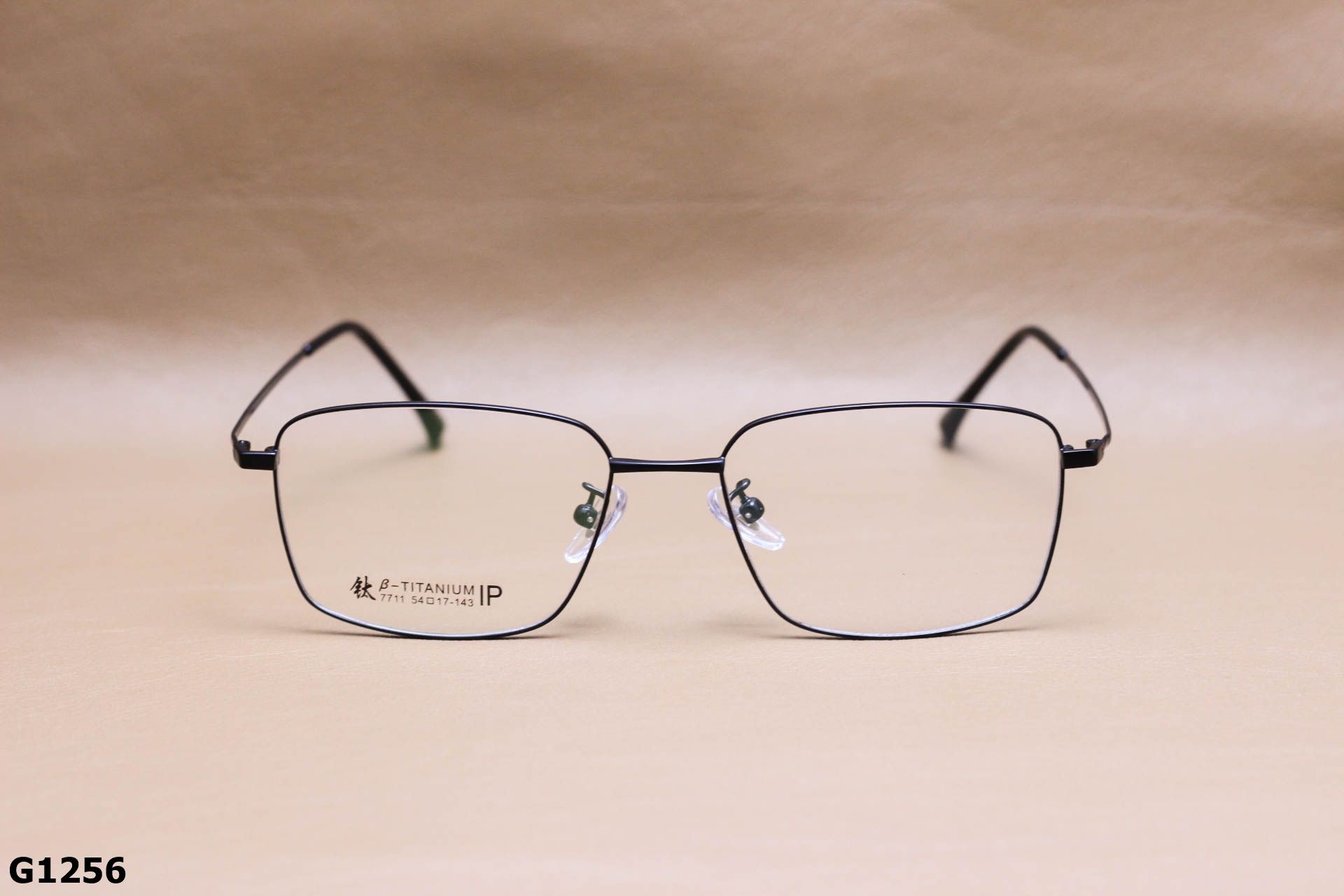 Gọng Kính Cận Dáng Vuông Unisex,Titanium Cao Cấp - G1256