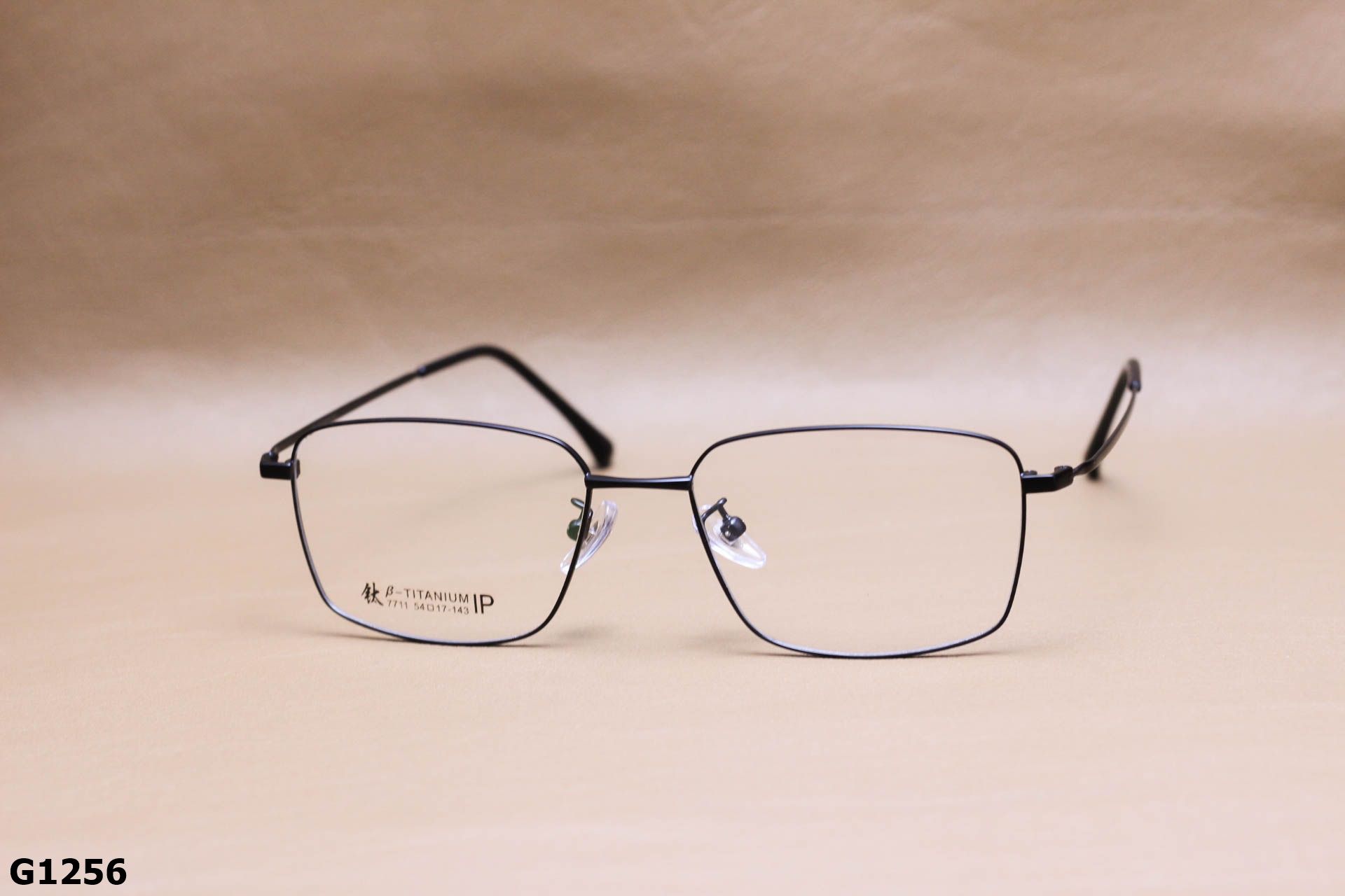 Gọng Kính Cận Dáng Vuông Unisex,Titanium Cao Cấp - G1256