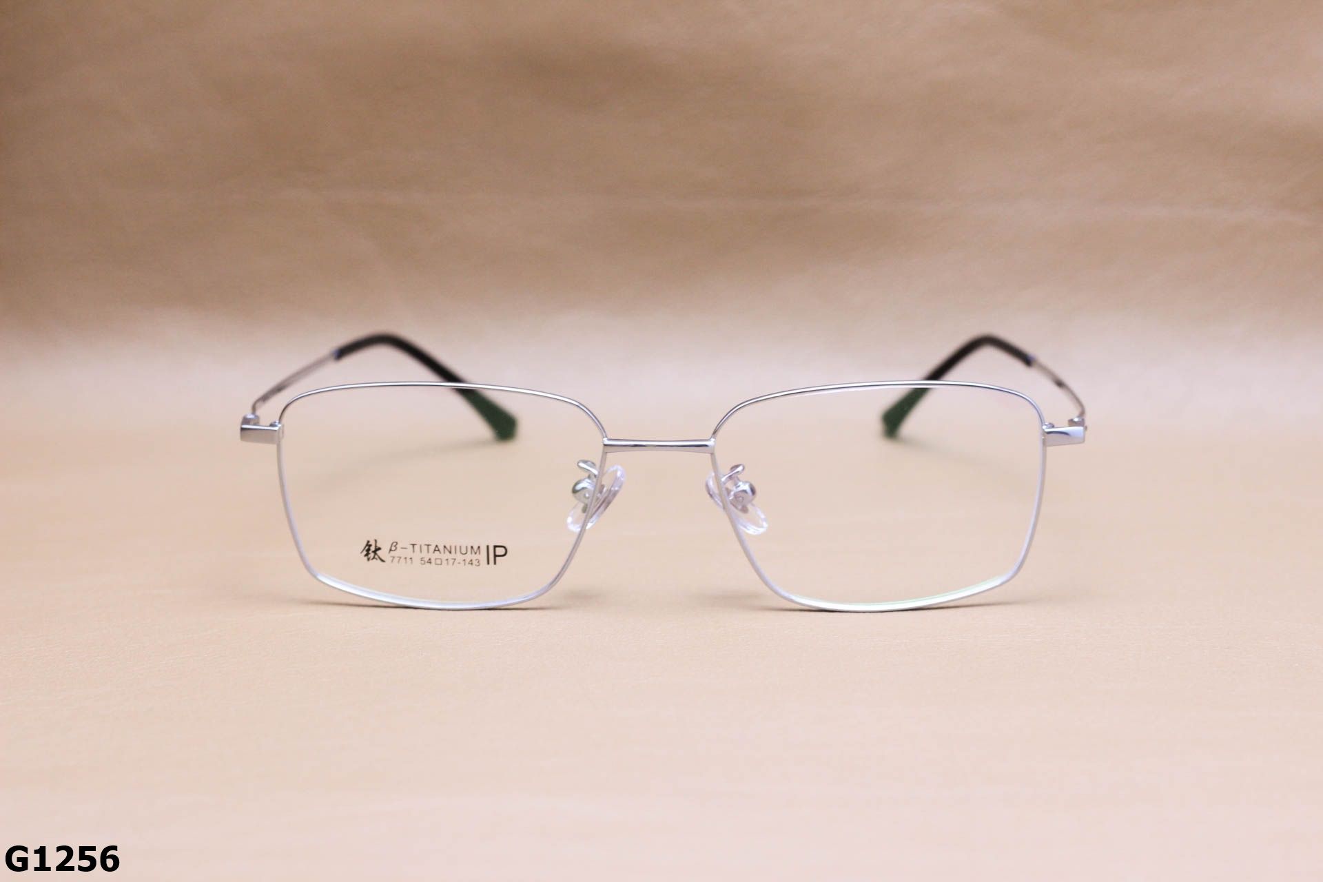 Gọng Kính Cận Dáng Vuông Unisex,Titanium Cao Cấp - G1256