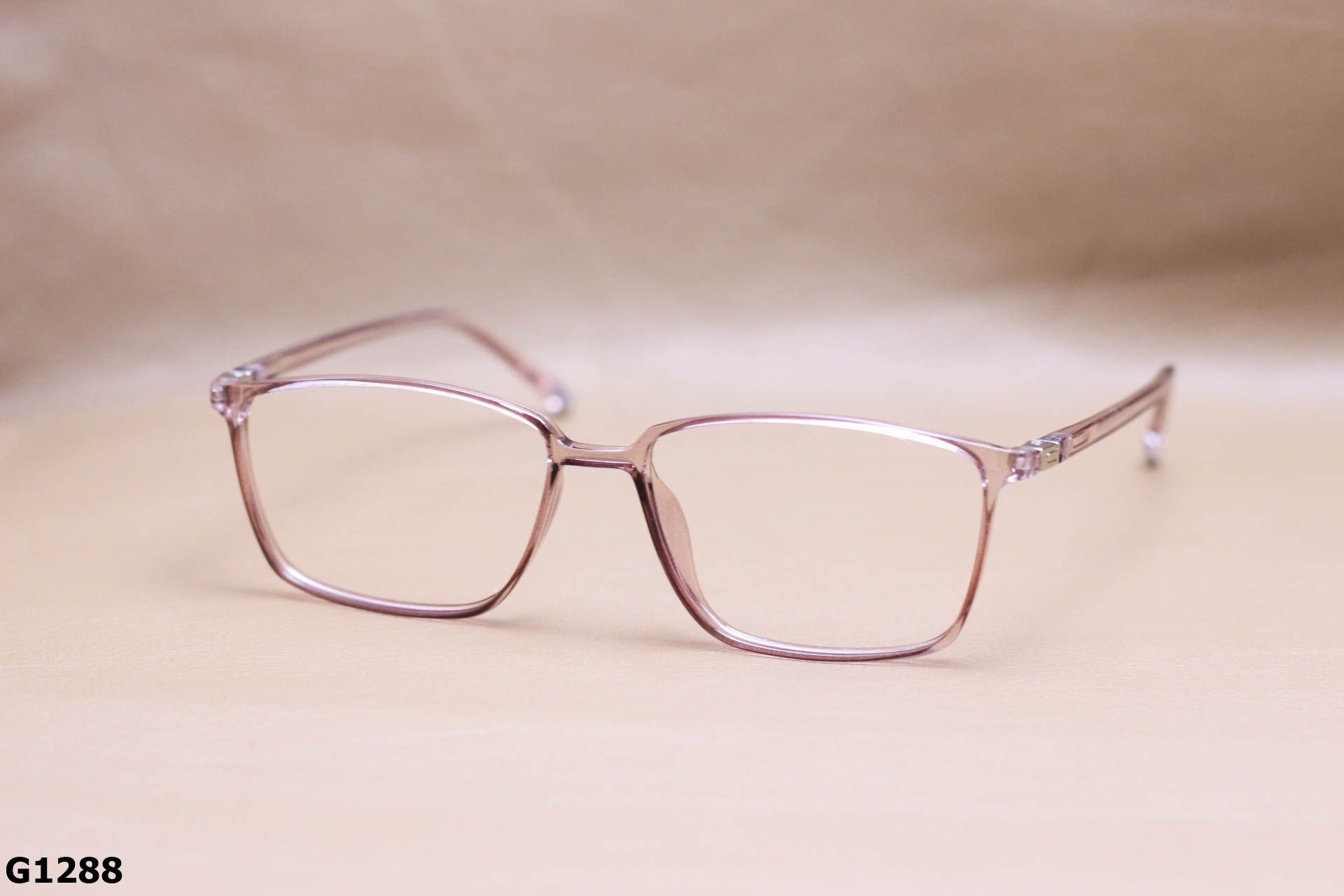Gọng Kính Cận Nhựa Dẻo TR90 Dáng Vuông Unisex - G1288