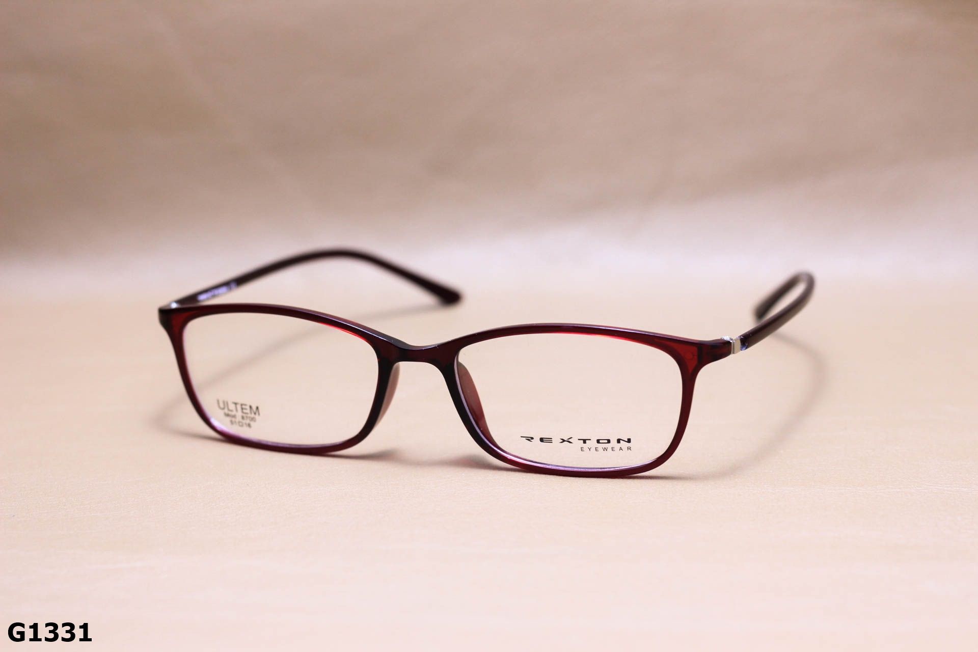 Gọng Kính Vuông Thời Trang Unisex (Nhựa Dẻo Ultem) - G1331