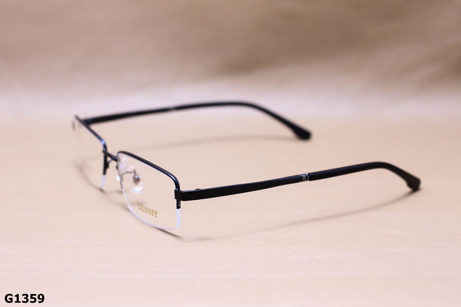 Gọng Kính Cận Titanium Cao Cấp Nửa Viền Thời Trang Unisex - G1359