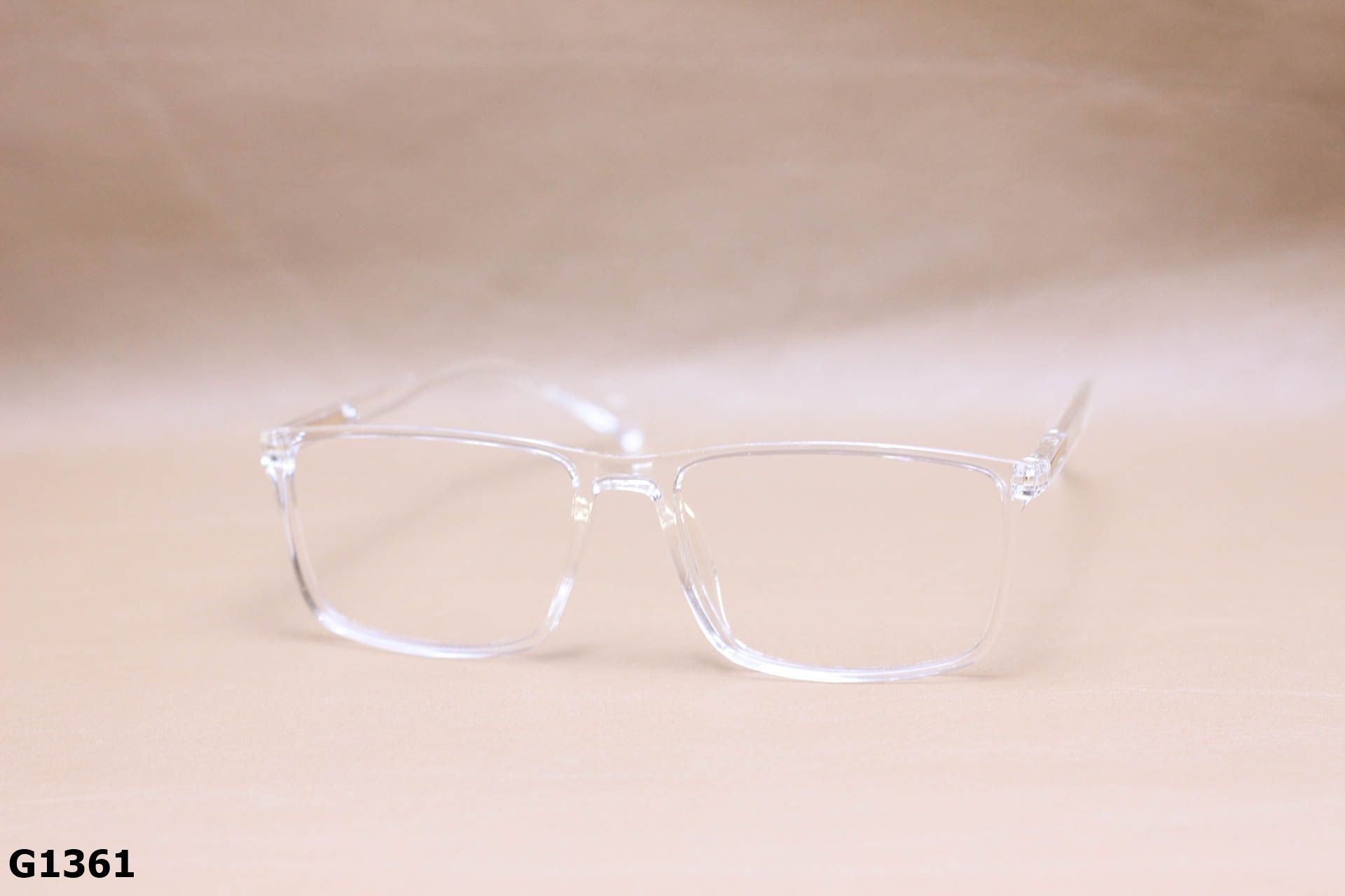 Gọng Kính Cận Nhựa Dẻo Dáng Vuông Unisex - G1361