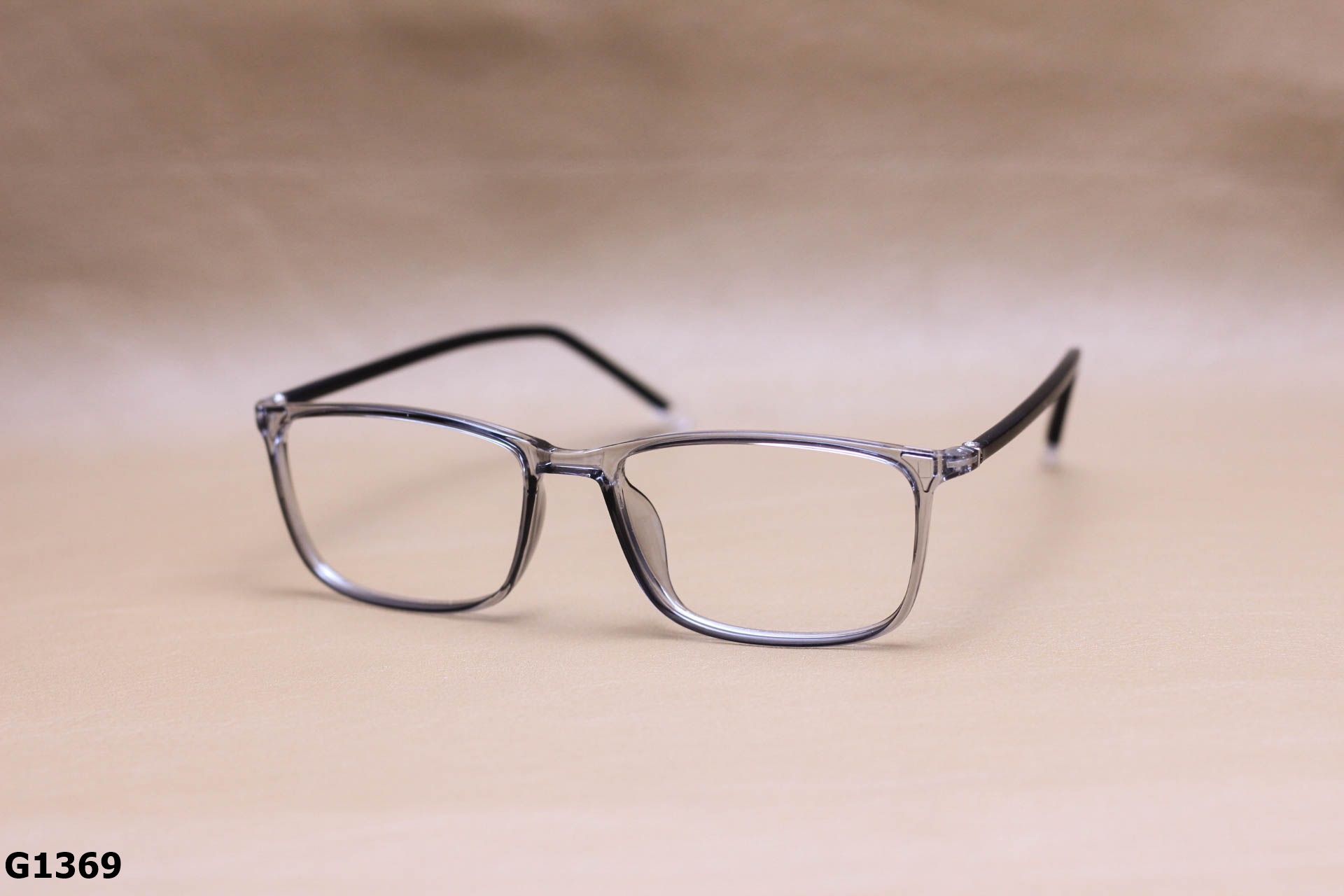 Gọng Kính Cận Nhựa Dẻo TR90 Dáng Vuông Bầu Unisex - G1369