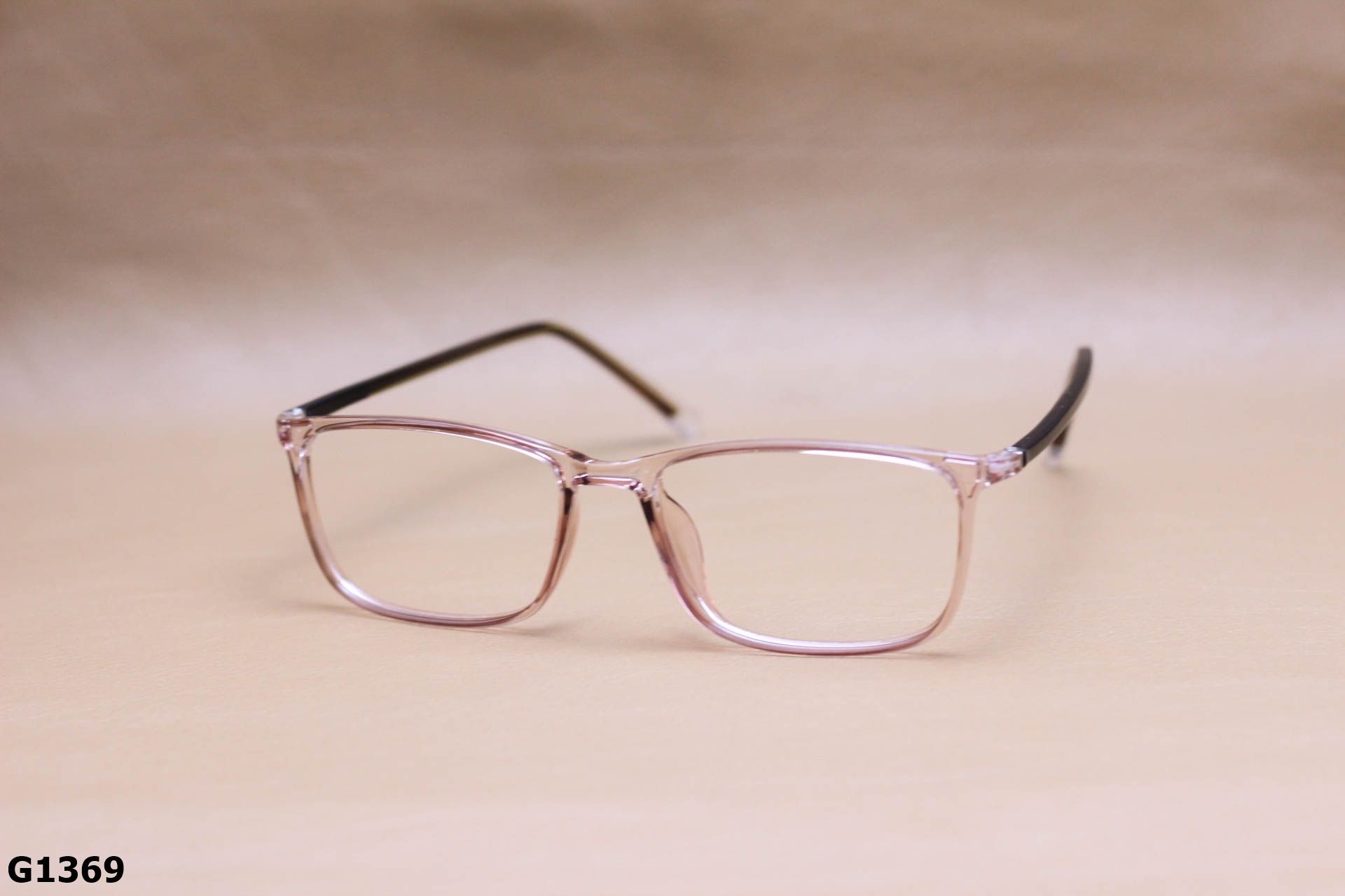 Gọng Kính Cận Nhựa Dẻo TR90 Dáng Vuông Bầu Unisex - G1369