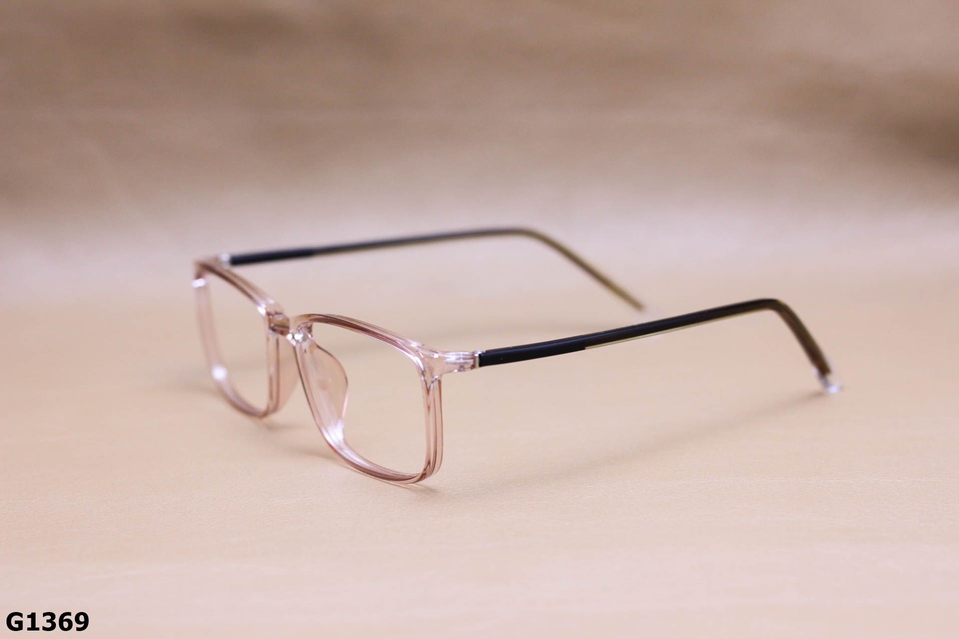 Gọng Kính Cận Nhựa Dẻo TR90 Dáng Vuông Bầu Unisex - G1369