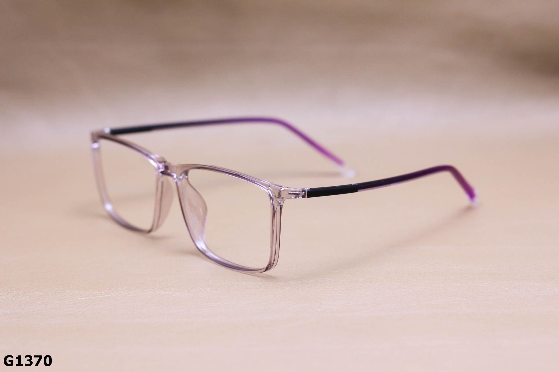 Gọng Kính Cận Nhựa Dẻo TR90 Dáng Vuông Thời Trang Unisex - G1370