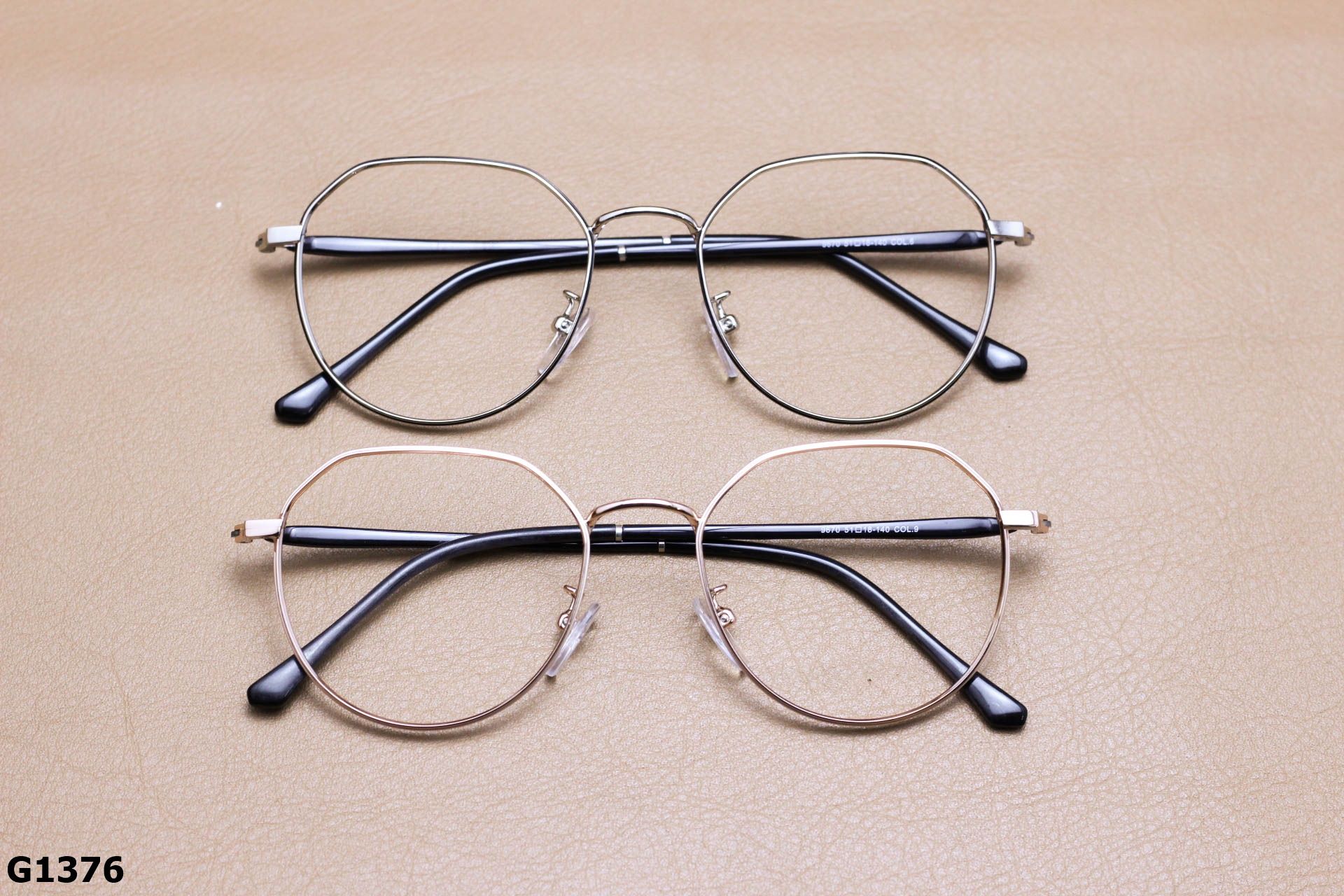 Gọng Kính Cận Thời Trang Lục Giác, Hợp Kim Unisex - G1376