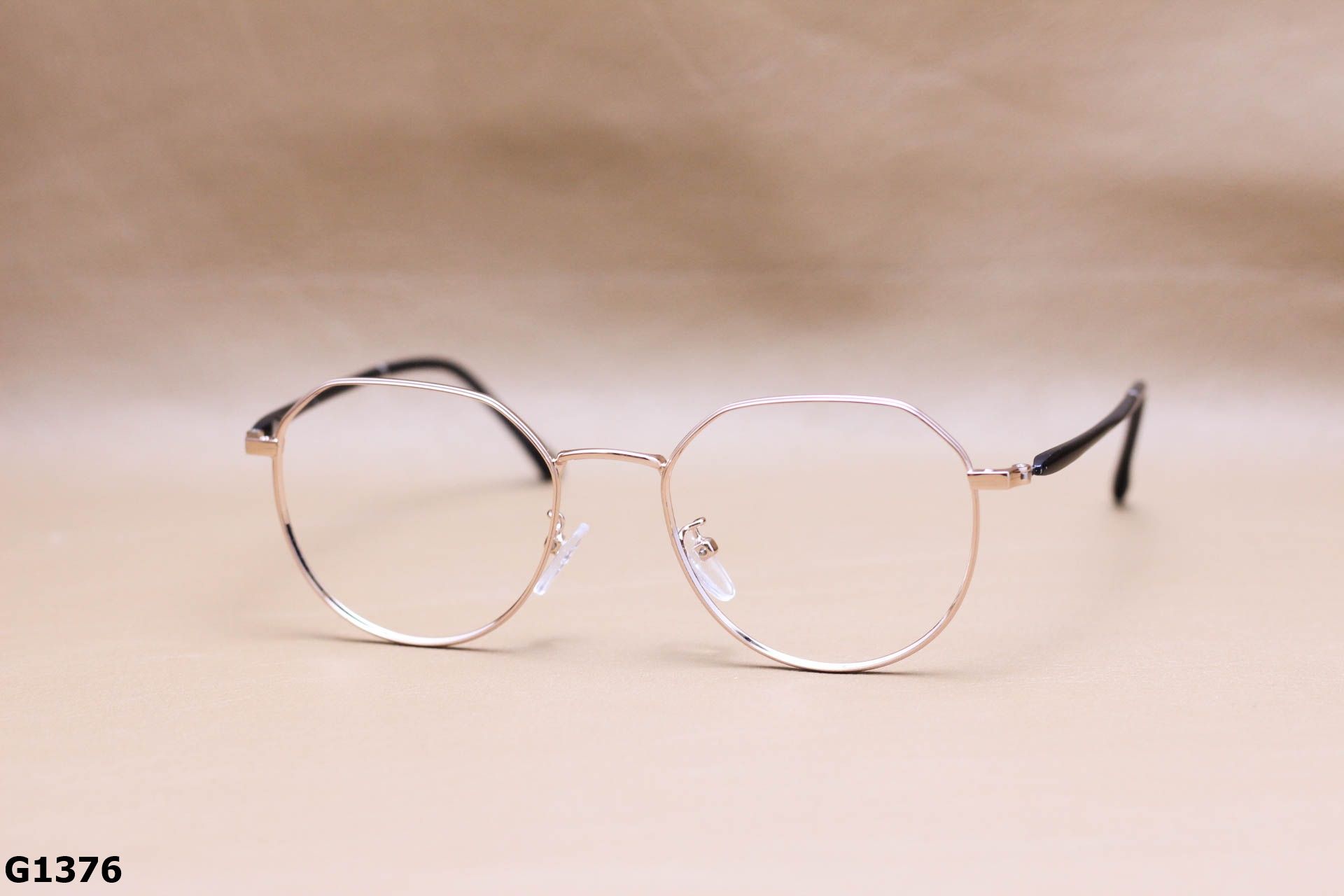 Gọng Kính Cận Thời Trang Lục Giác, Hợp Kim Unisex - G1376