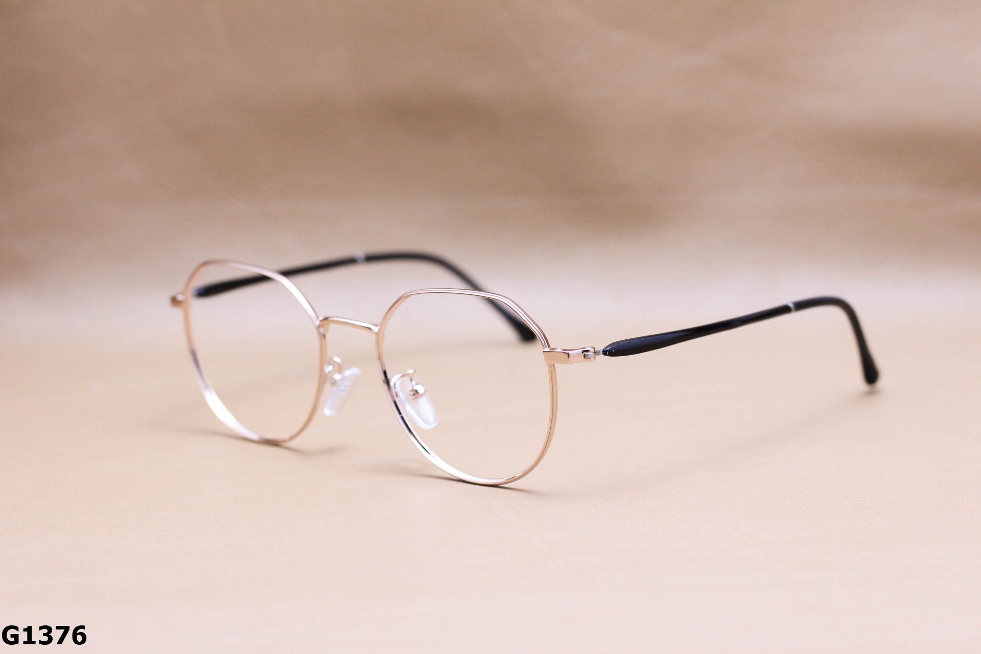 Gọng Kính Cận Thời Trang Lục Giác, Hợp Kim Unisex - G1376