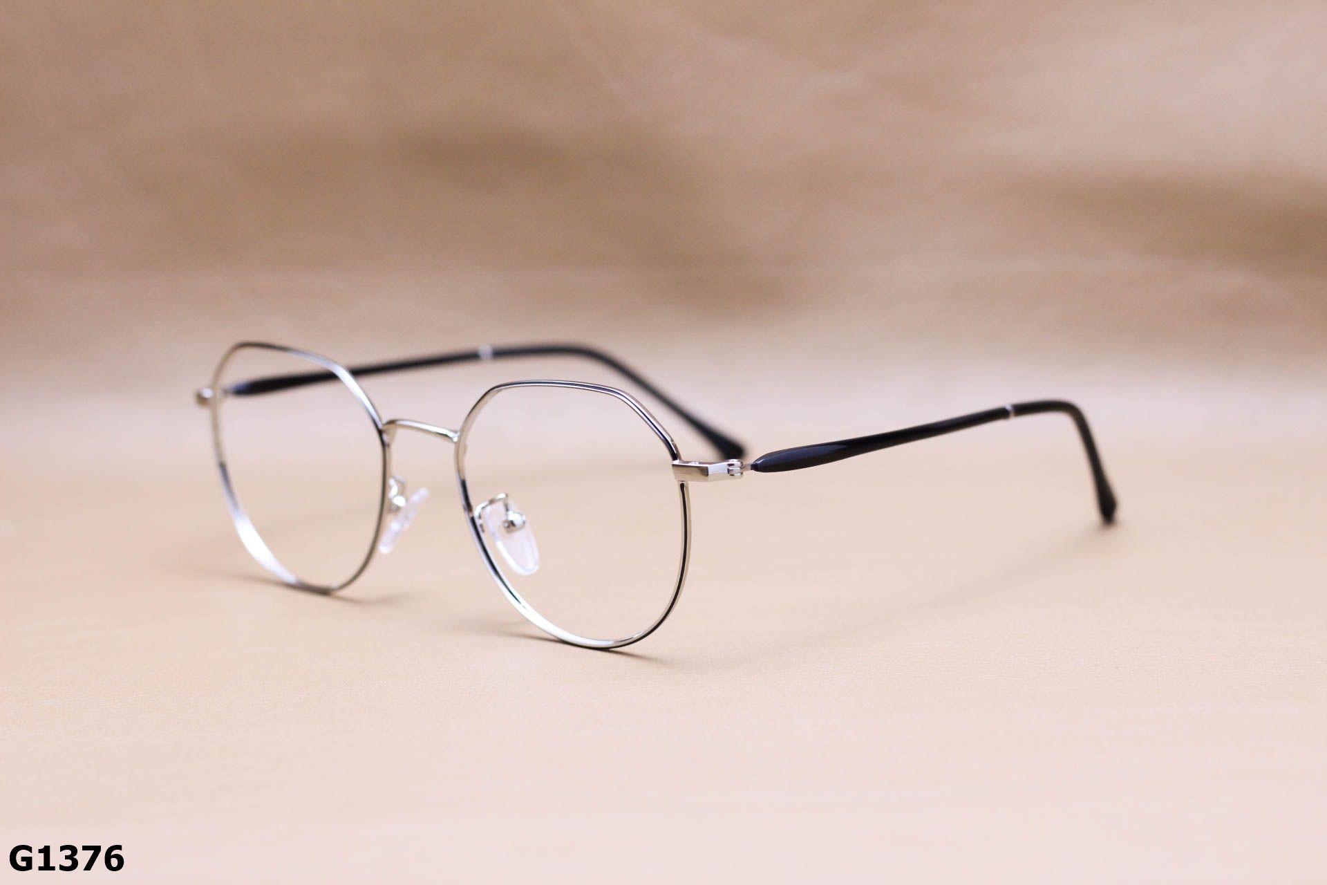 Gọng Kính Cận Thời Trang Lục Giác, Hợp Kim Unisex - G1376
