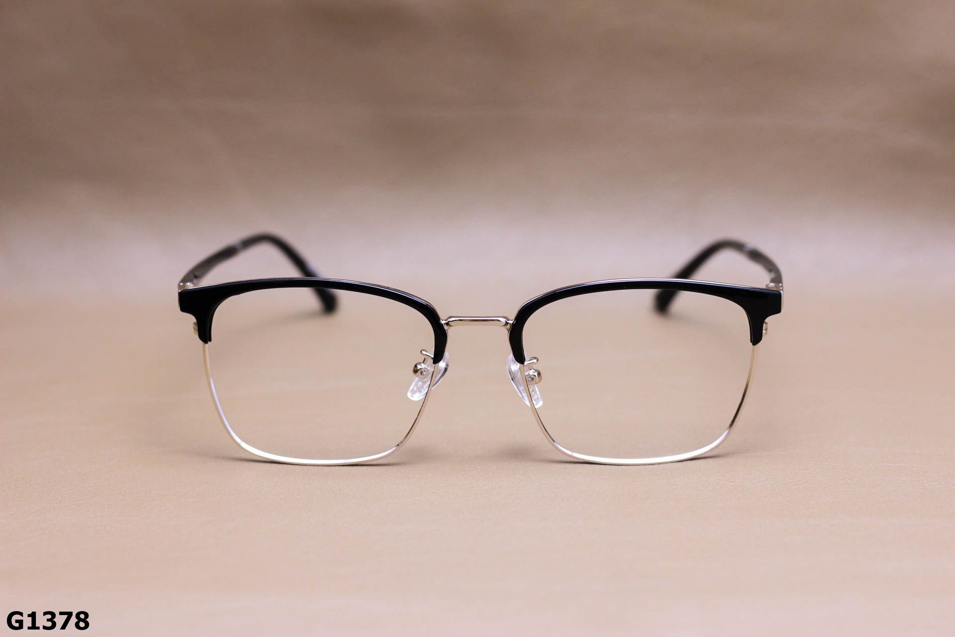 Gọng Kính Cận Thời Trang Nửa Gọng Unisex - G1378