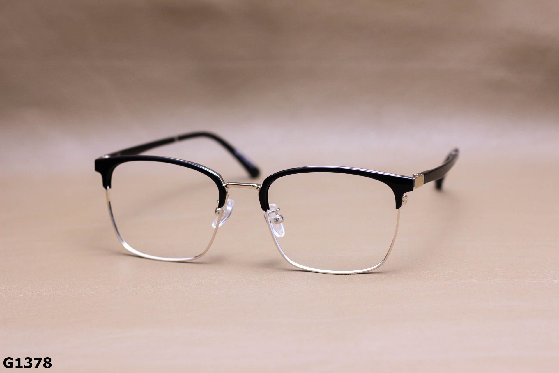 Gọng Kính Cận Thời Trang Nửa Gọng Unisex - G1378