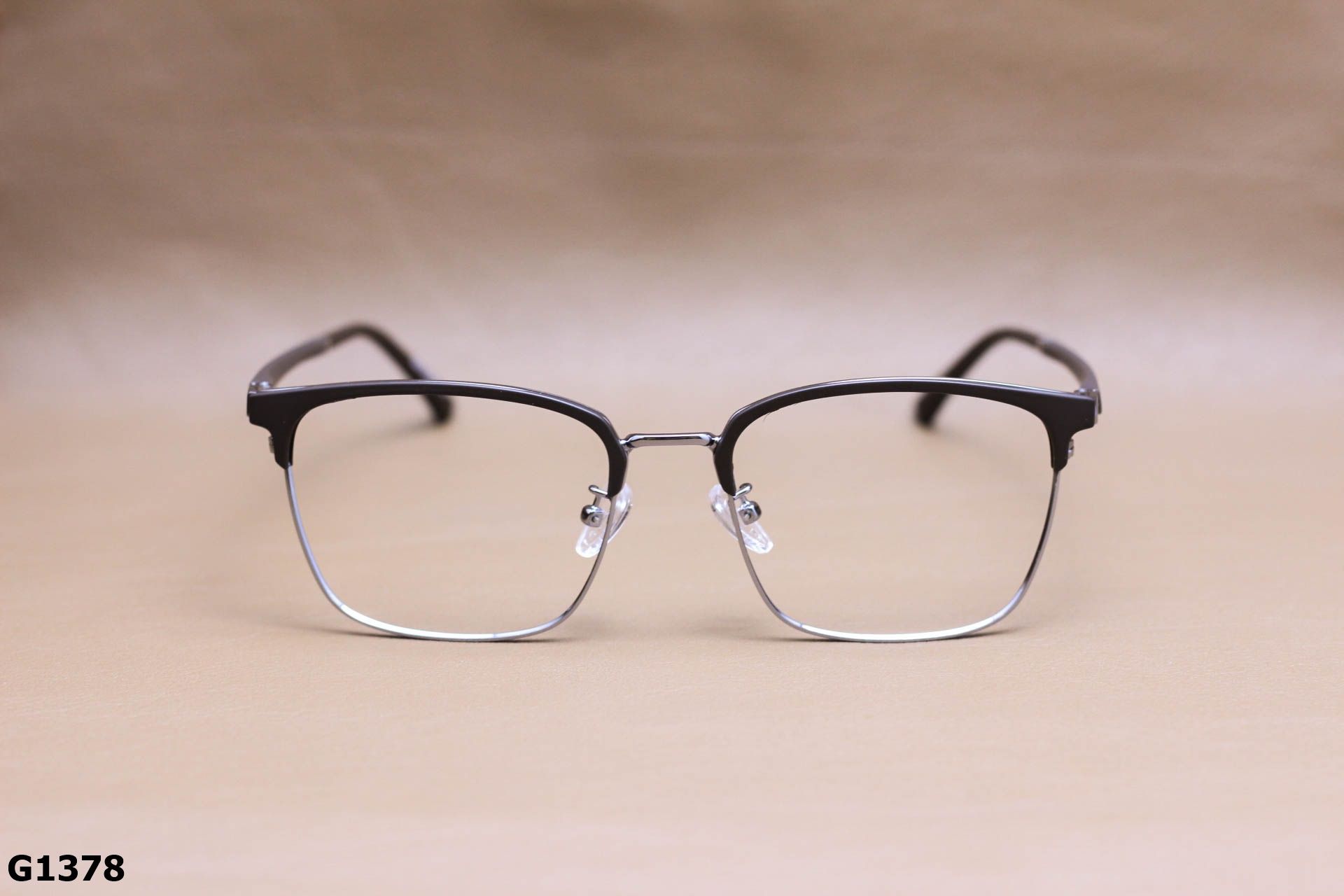 Gọng Kính Cận Thời Trang Nửa Gọng Unisex - G1378