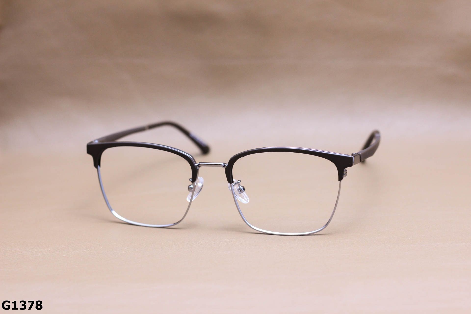 Gọng Kính Cận Thời Trang Nửa Gọng Unisex - G1378