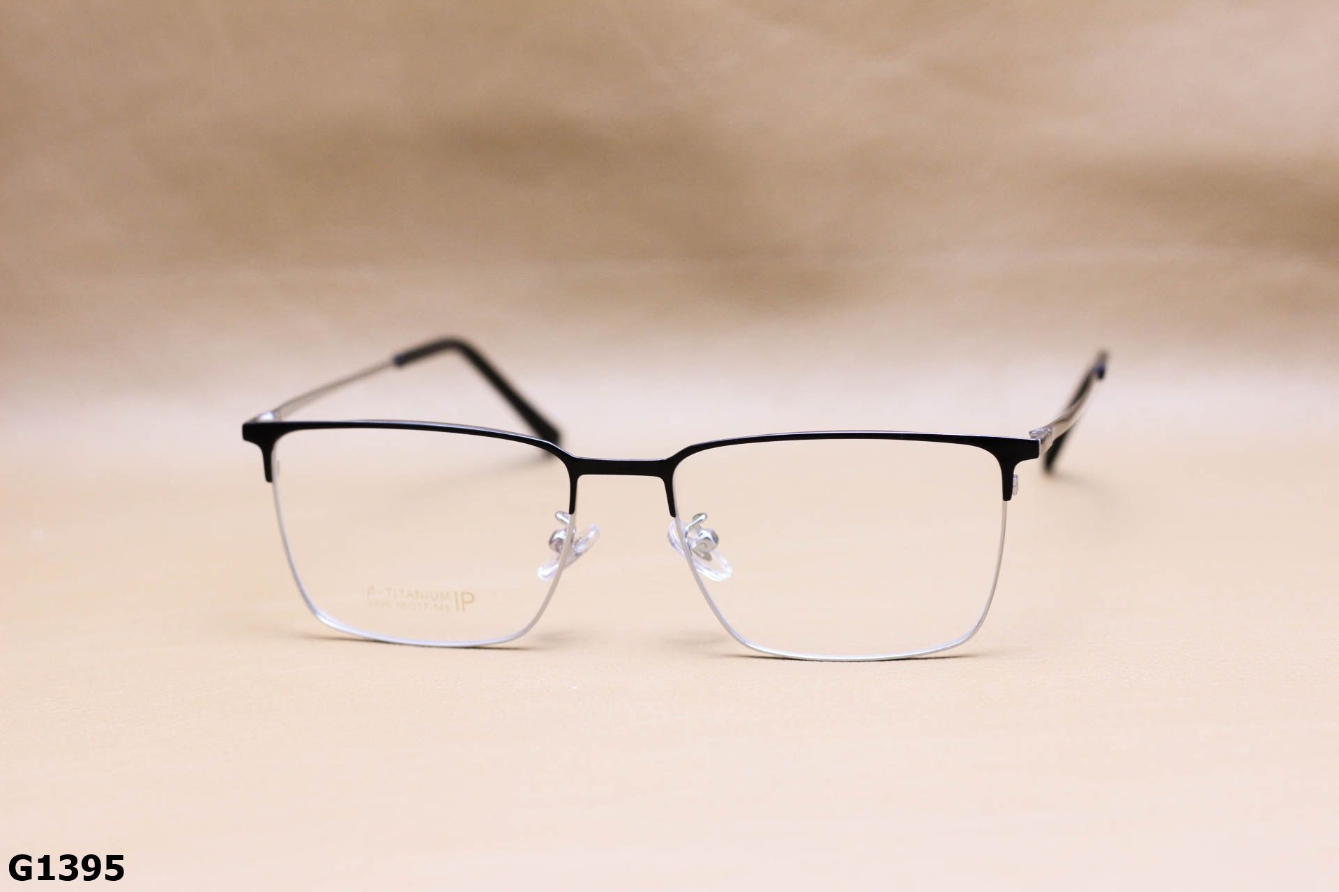 Gọng Kính Cận Titanium Cao Cấp, Dáng Vuông Unisex - G1395