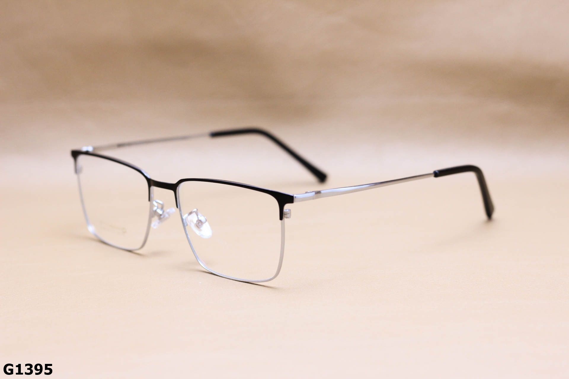Gọng Kính Cận Titanium Cao Cấp, Dáng Vuông Unisex - G1395