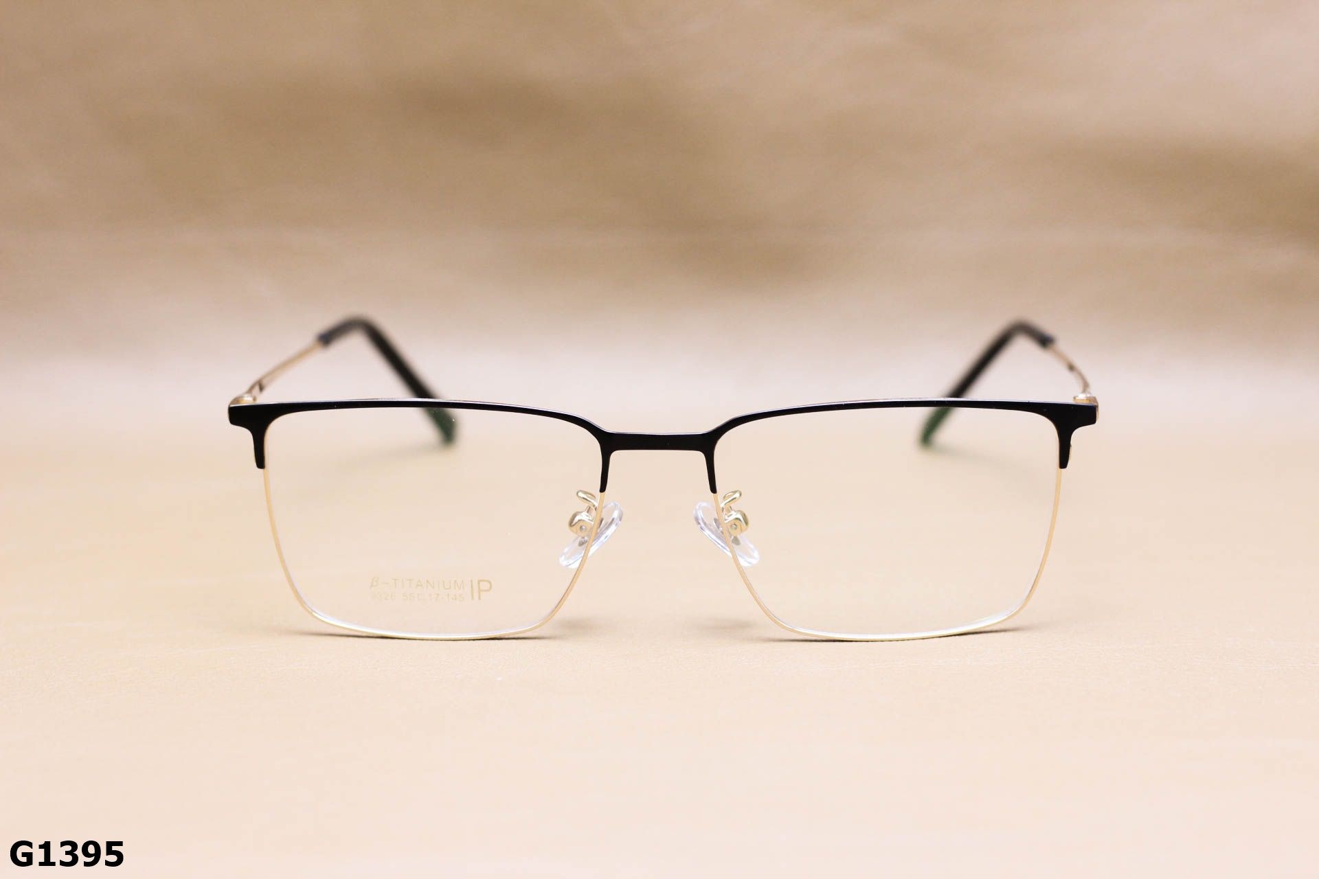 Gọng Kính Cận Titanium Cao Cấp, Dáng Vuông Unisex - G1395