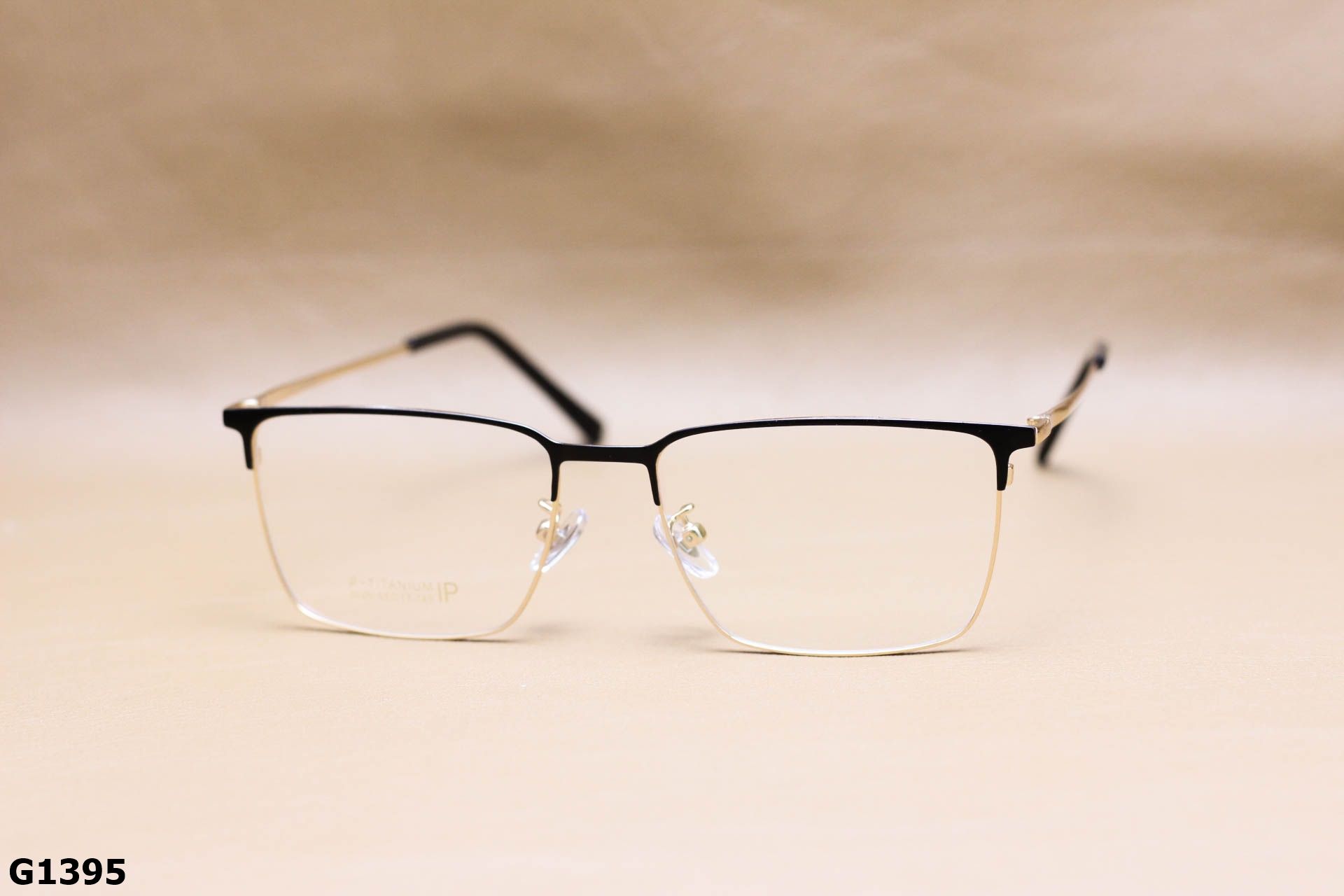 Gọng Kính Cận Titanium Cao Cấp, Dáng Vuông Unisex - G1395