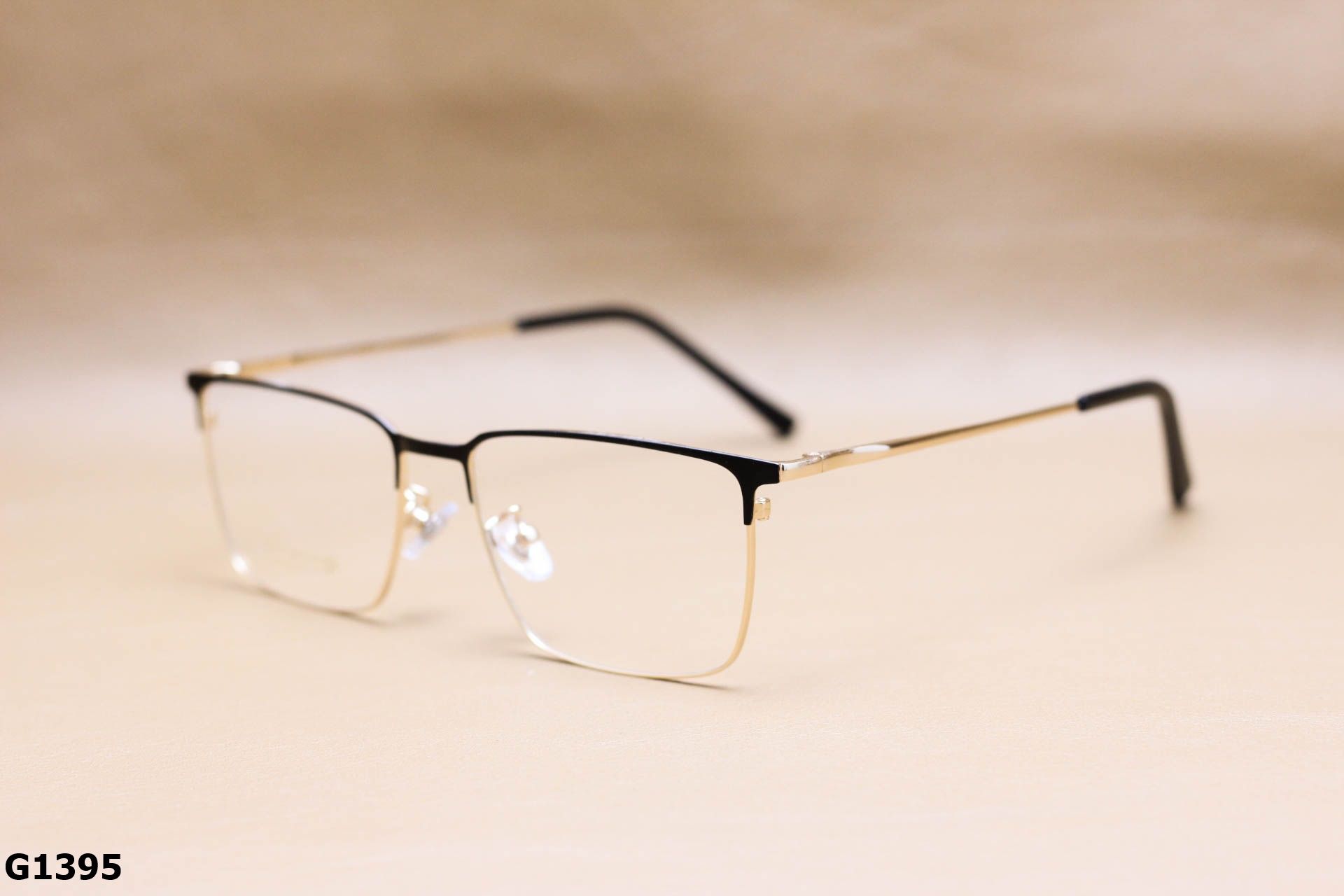 Gọng Kính Cận Titanium Cao Cấp, Dáng Vuông Unisex - G1395