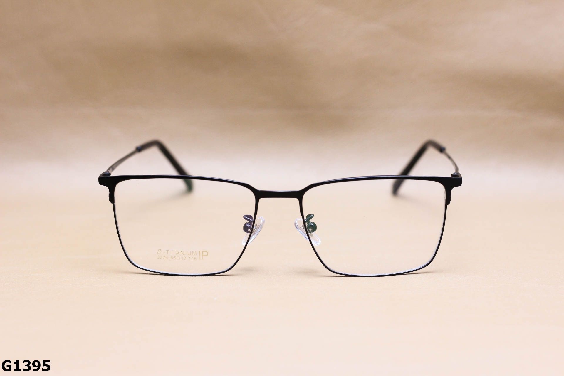 Gọng Kính Cận Titanium Cao Cấp, Dáng Vuông Unisex - G1395