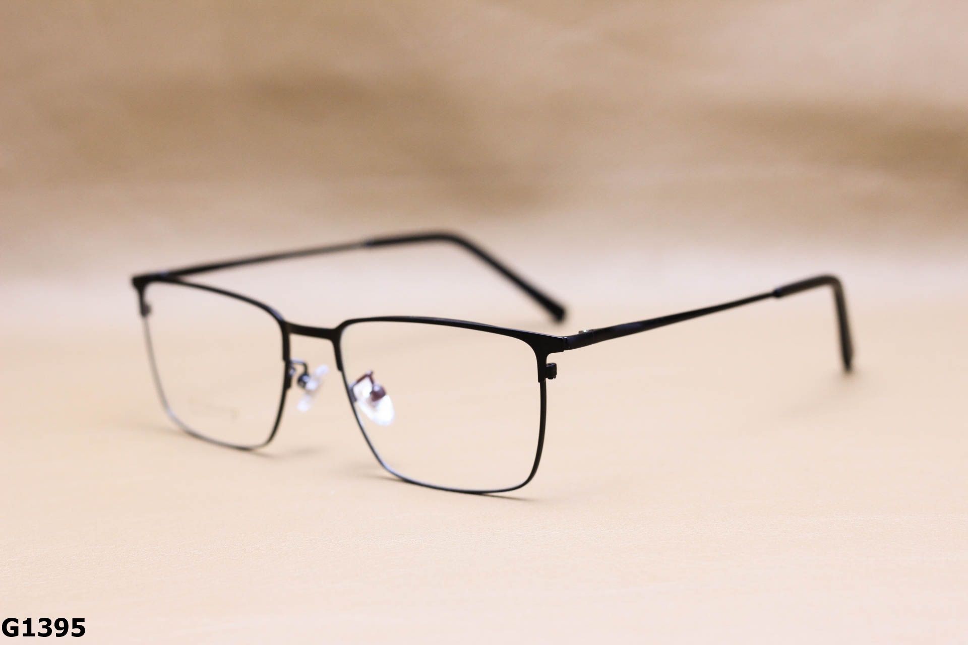 Gọng Kính Cận Titanium Cao Cấp, Dáng Vuông Unisex - G1395
